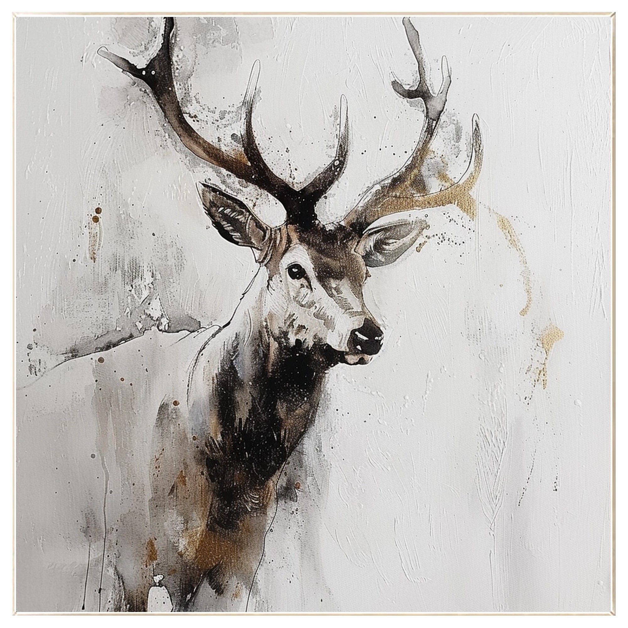 Deer Painting