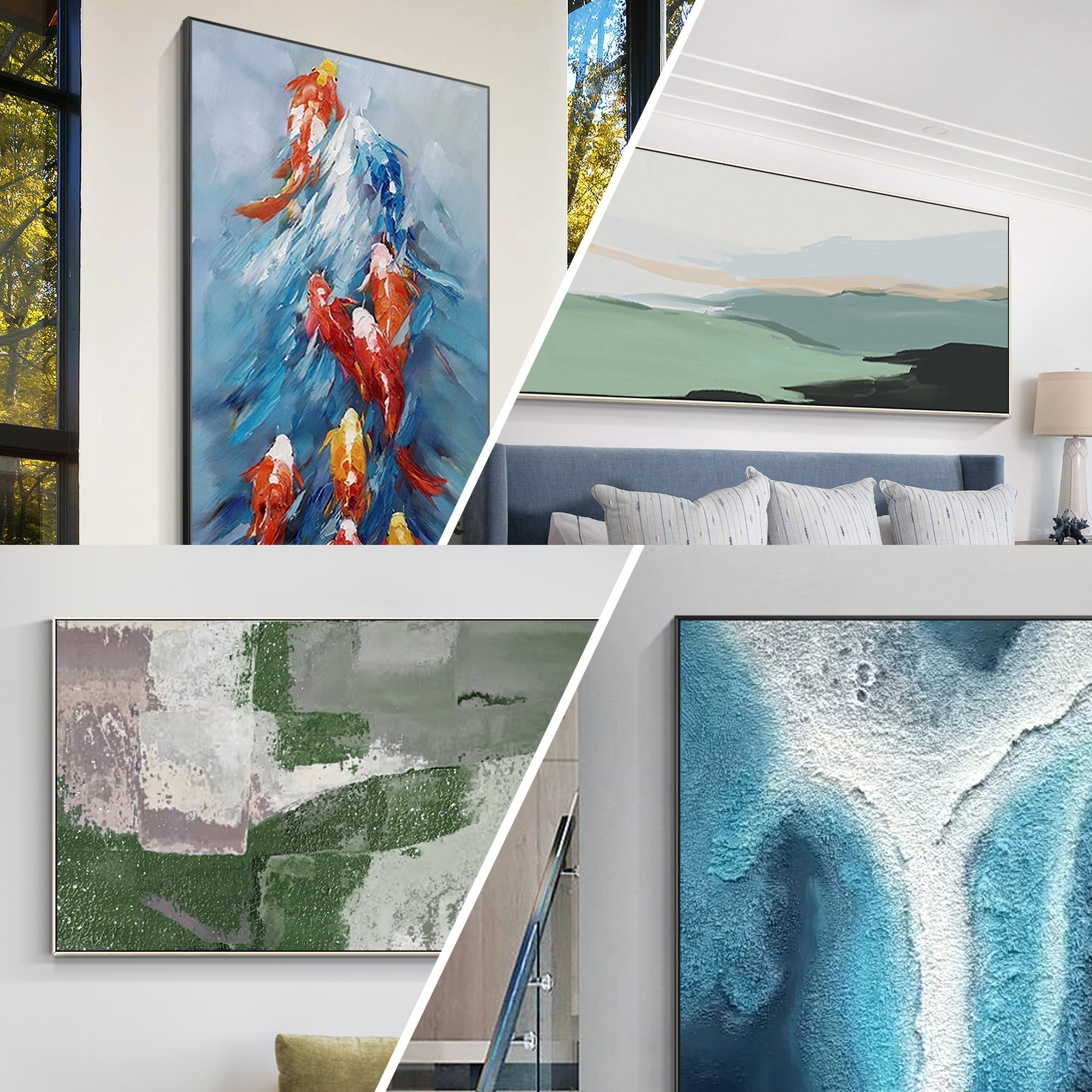 Ymipainting provide kinds of canvas paintings