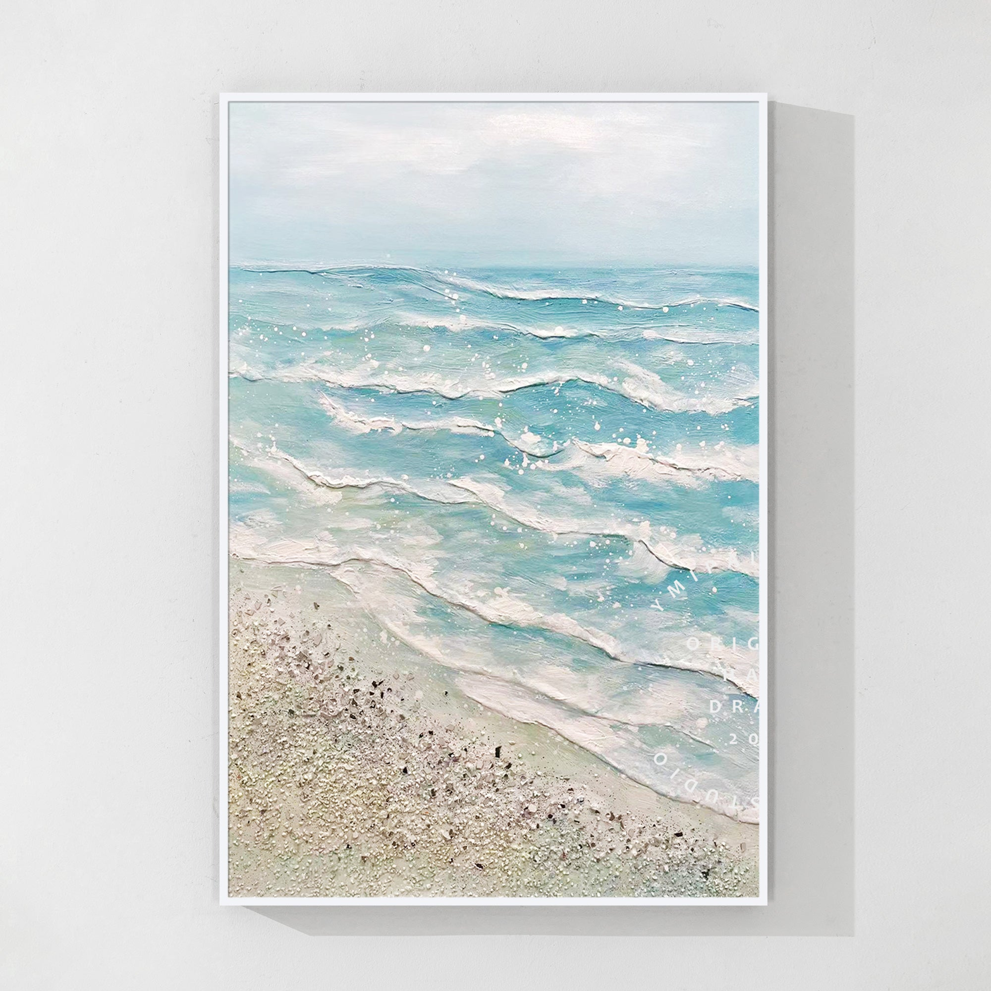 Ocean texture Painting