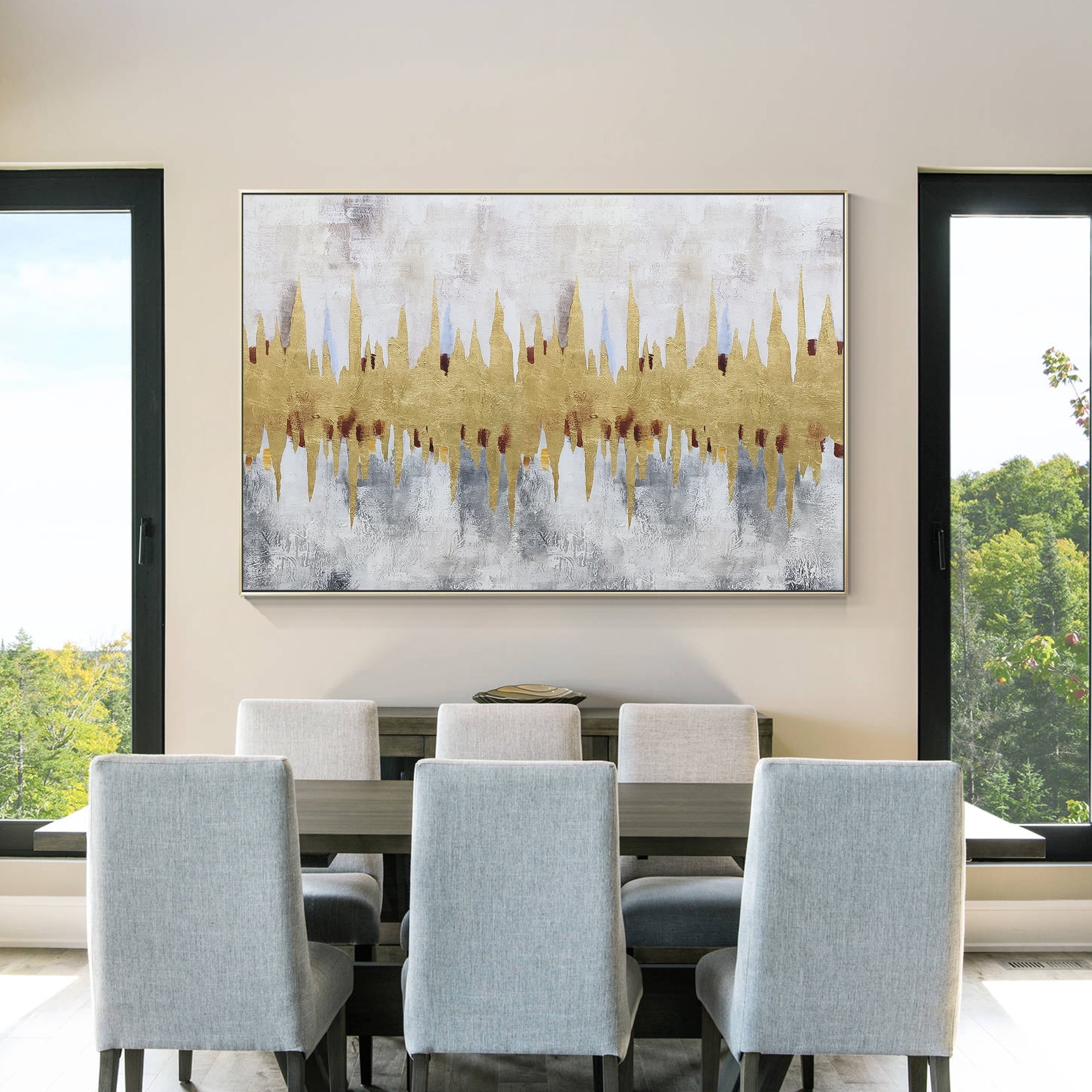 Gold Leaf Art #YMA0110