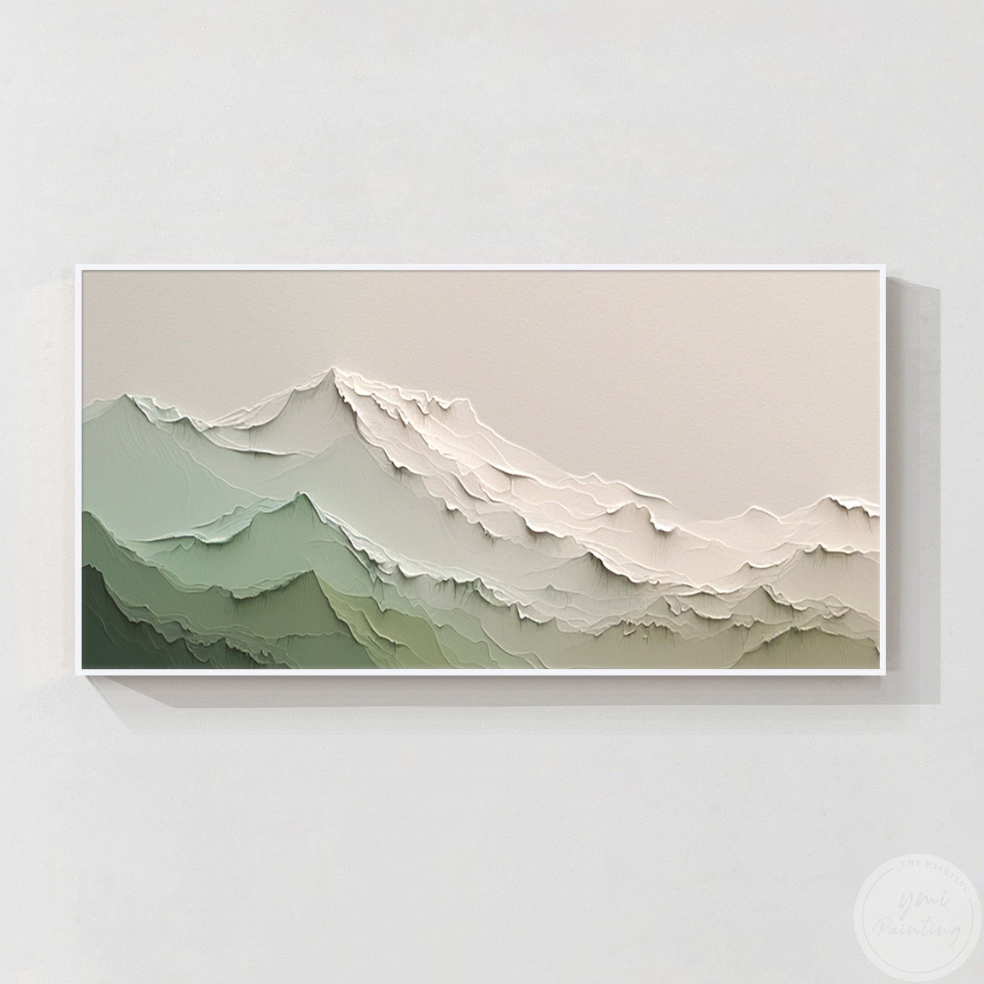 arte de paisaje beige