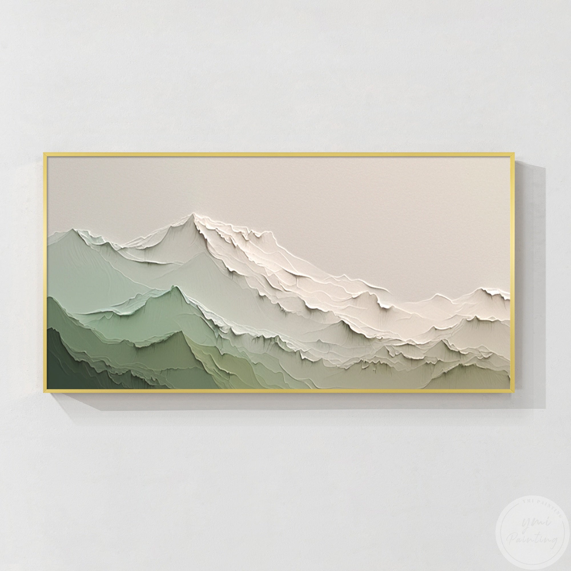 arte de paisaje beige