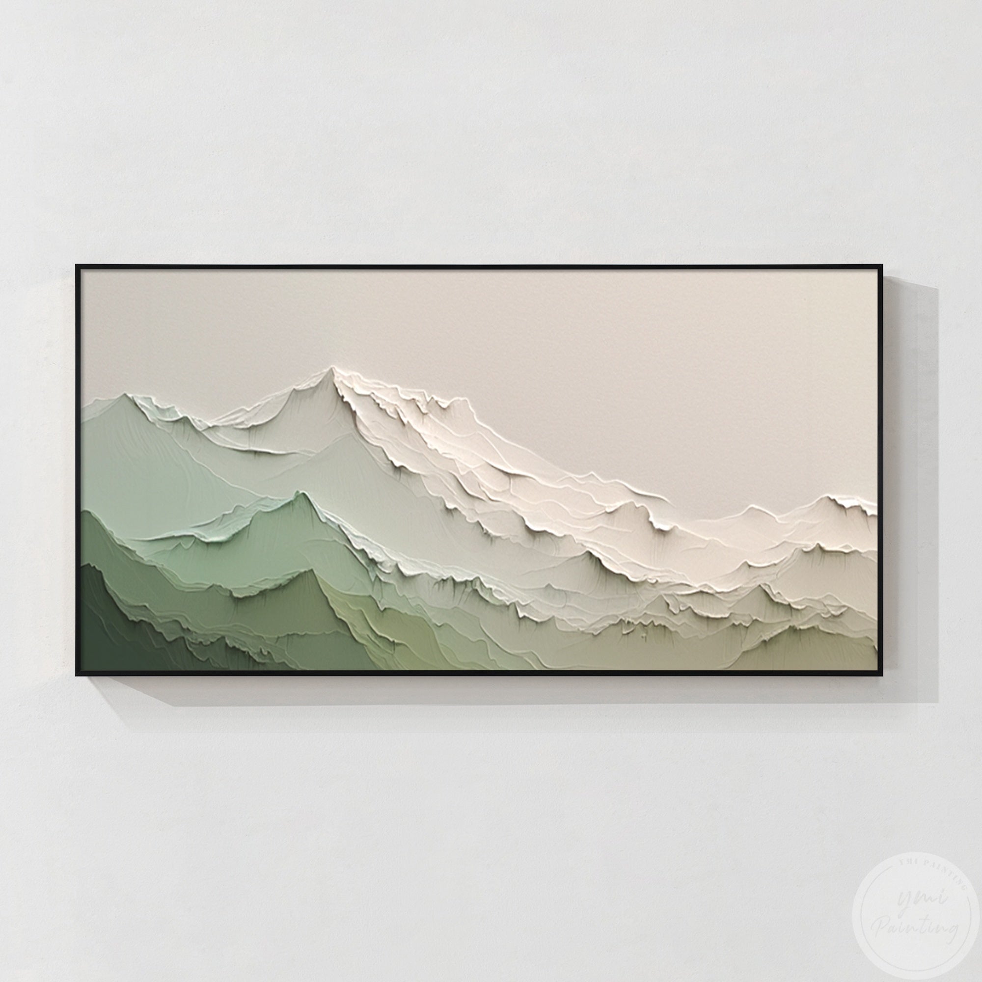 arte de paisaje beige