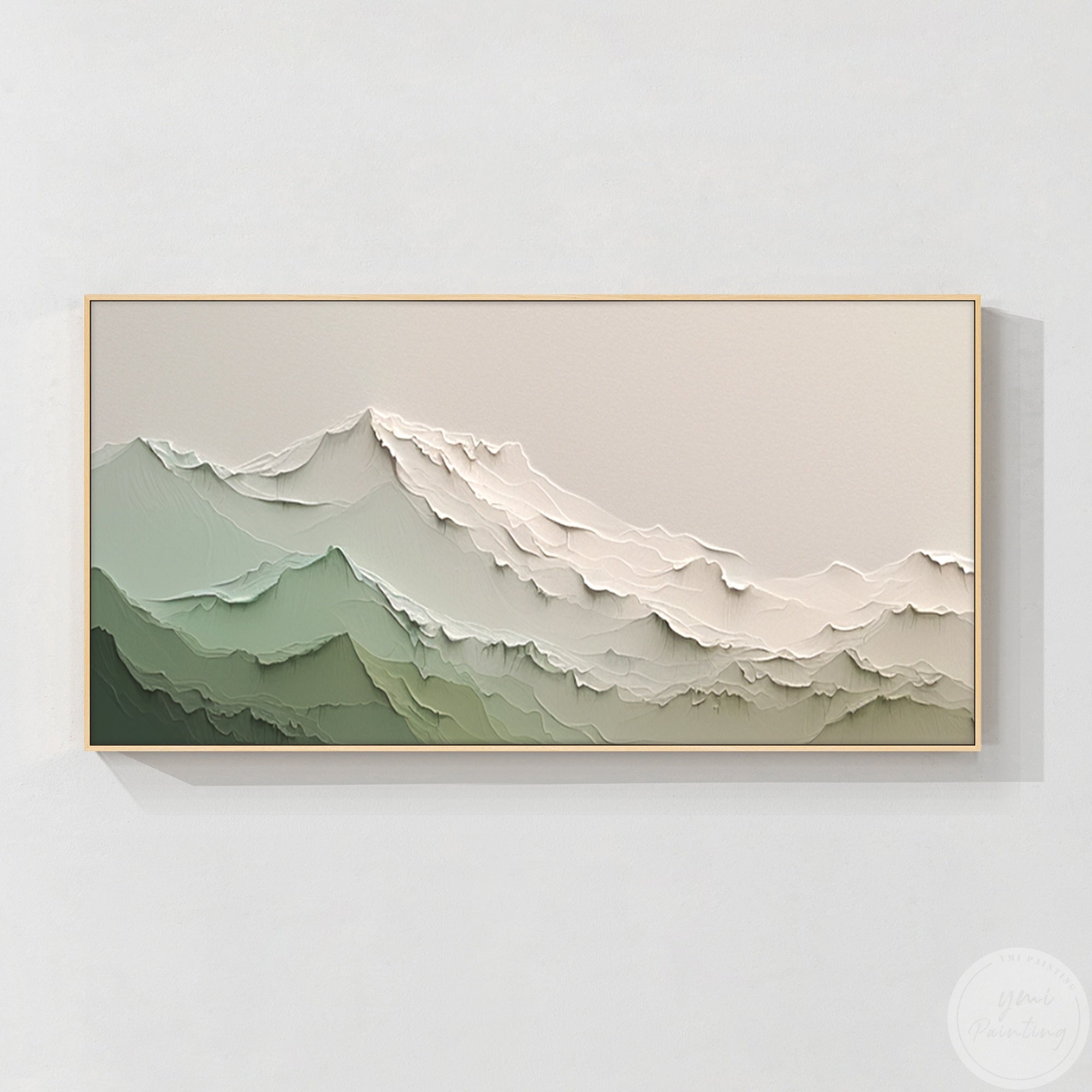 arte de paisaje beige