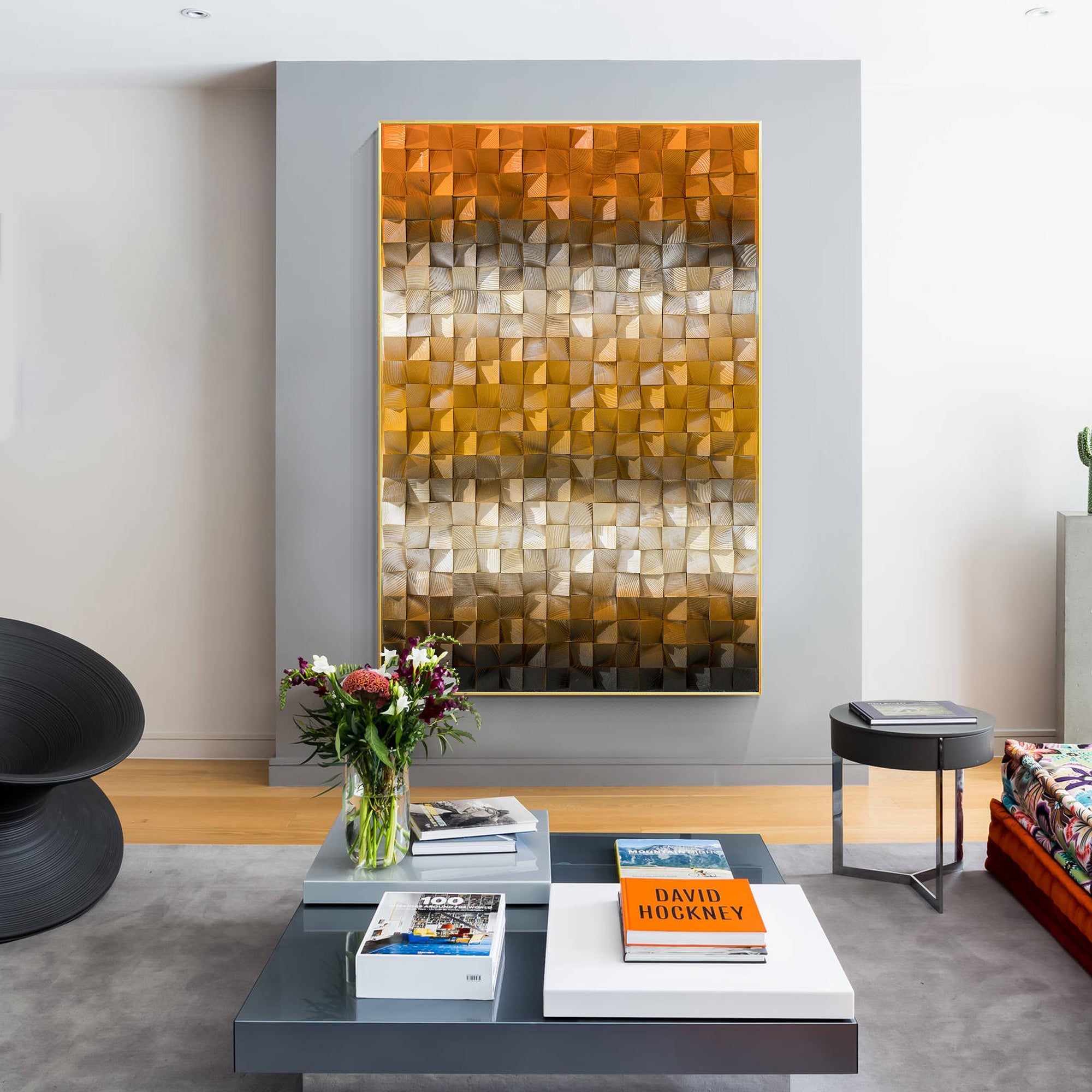 Gradient Wood Art #FW004