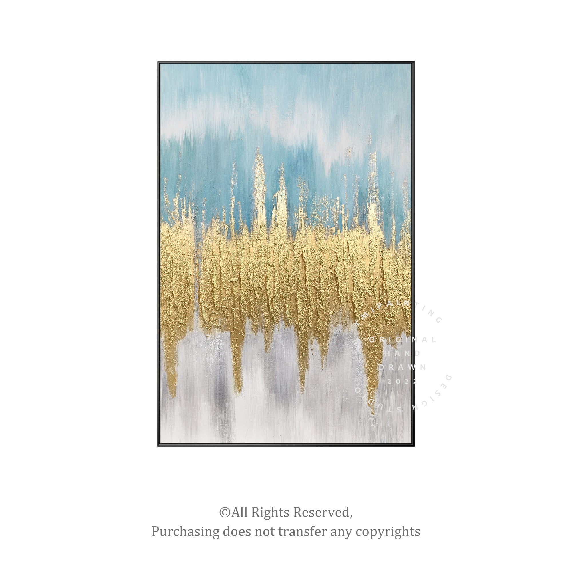 Gold Leaf Art #YMA0136