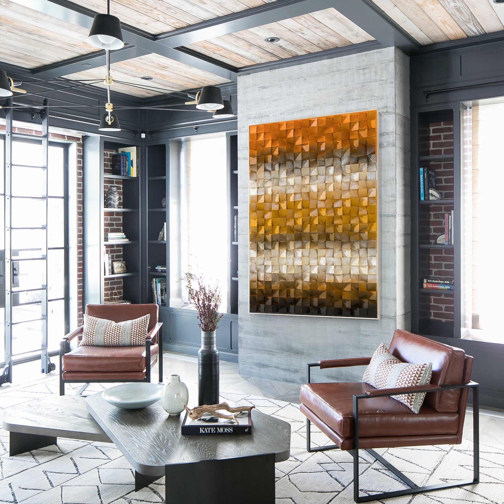 Gradient Wood Art #FW004