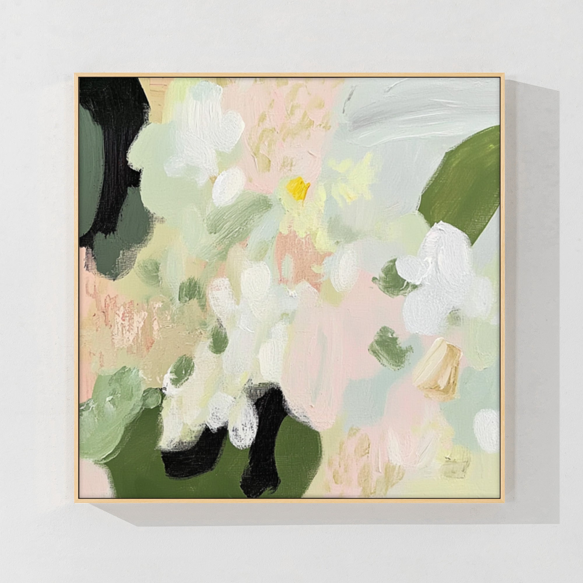 Green Abstract Art #CA0688