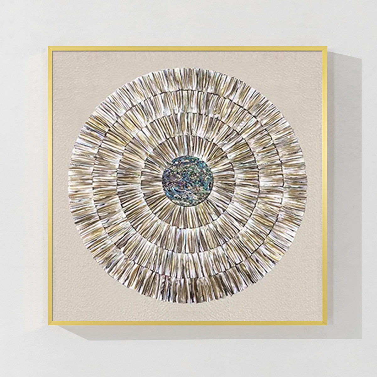 3D Wabi Sabi Oyster Shell Wall Art