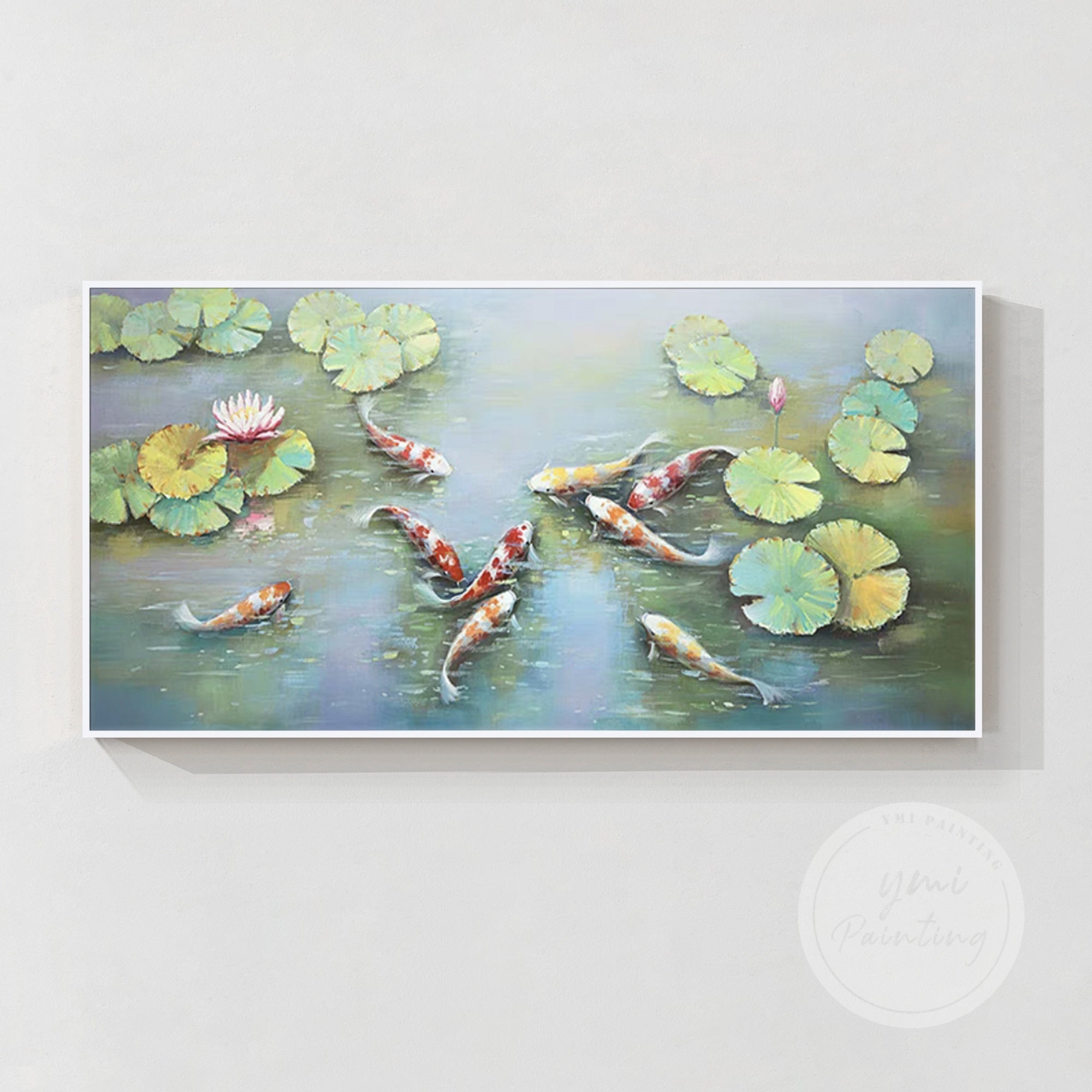 Abstrakte beige Landschaft Wandkunst