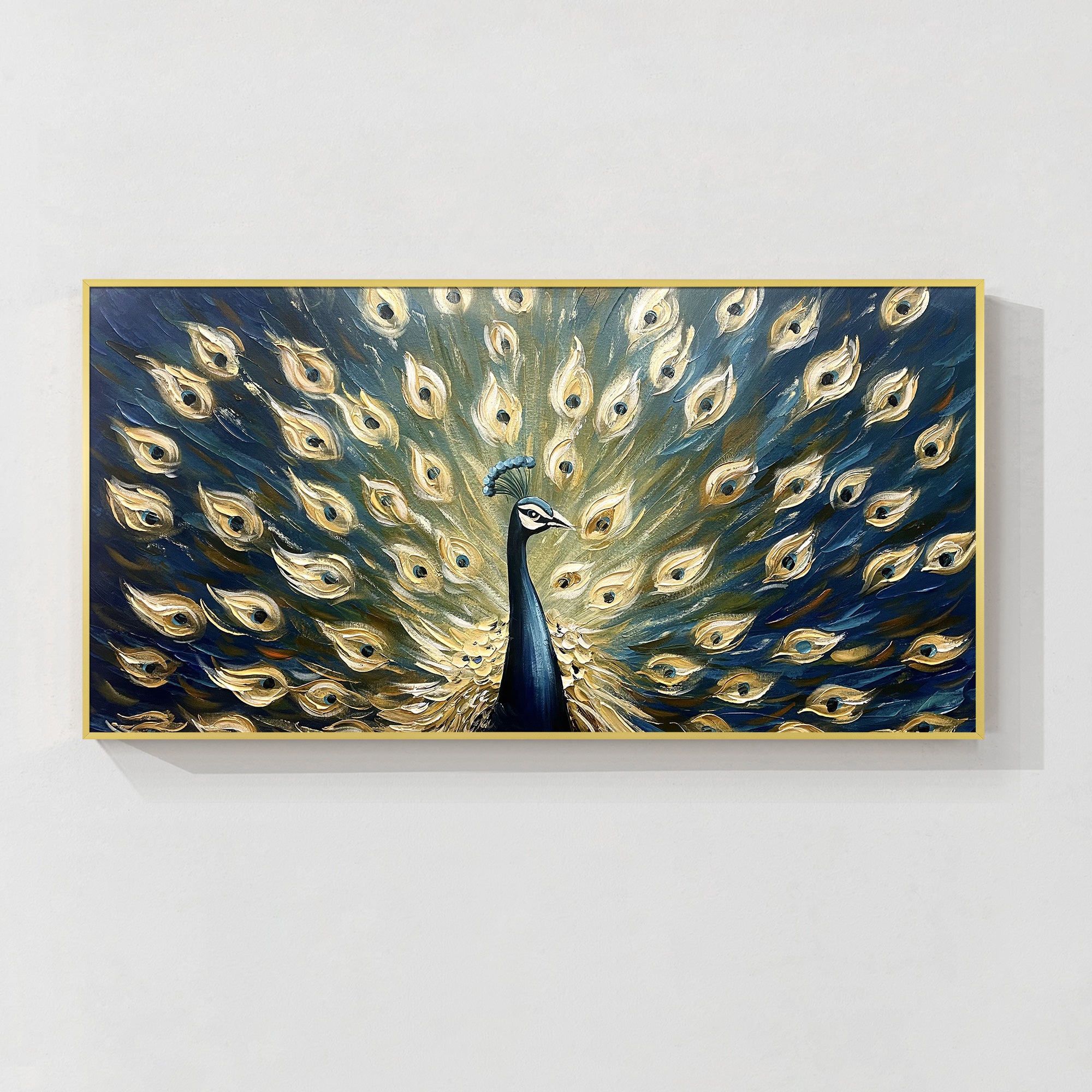 Abstrakte beige Landschaft Wandkunst