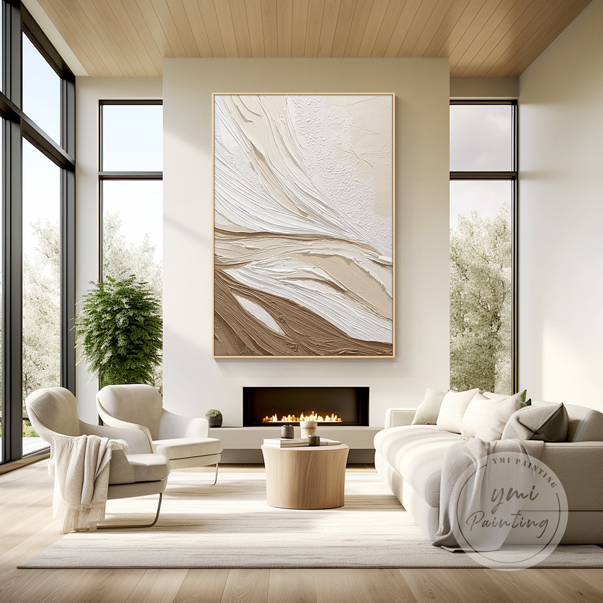 Abstracte muurkunst #0775