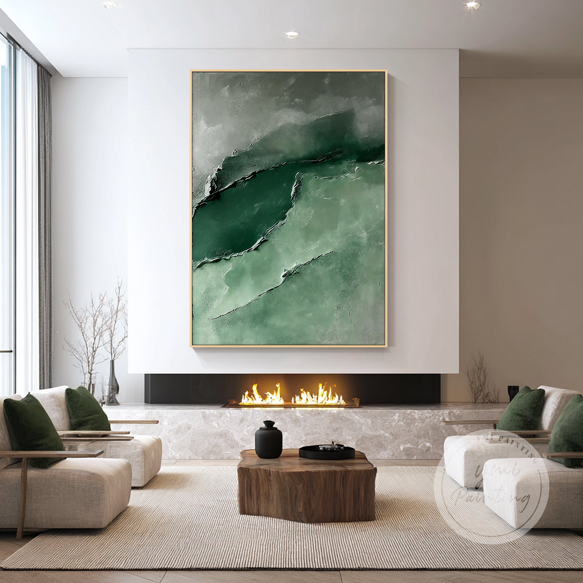 Arte abstrata de parede #0761