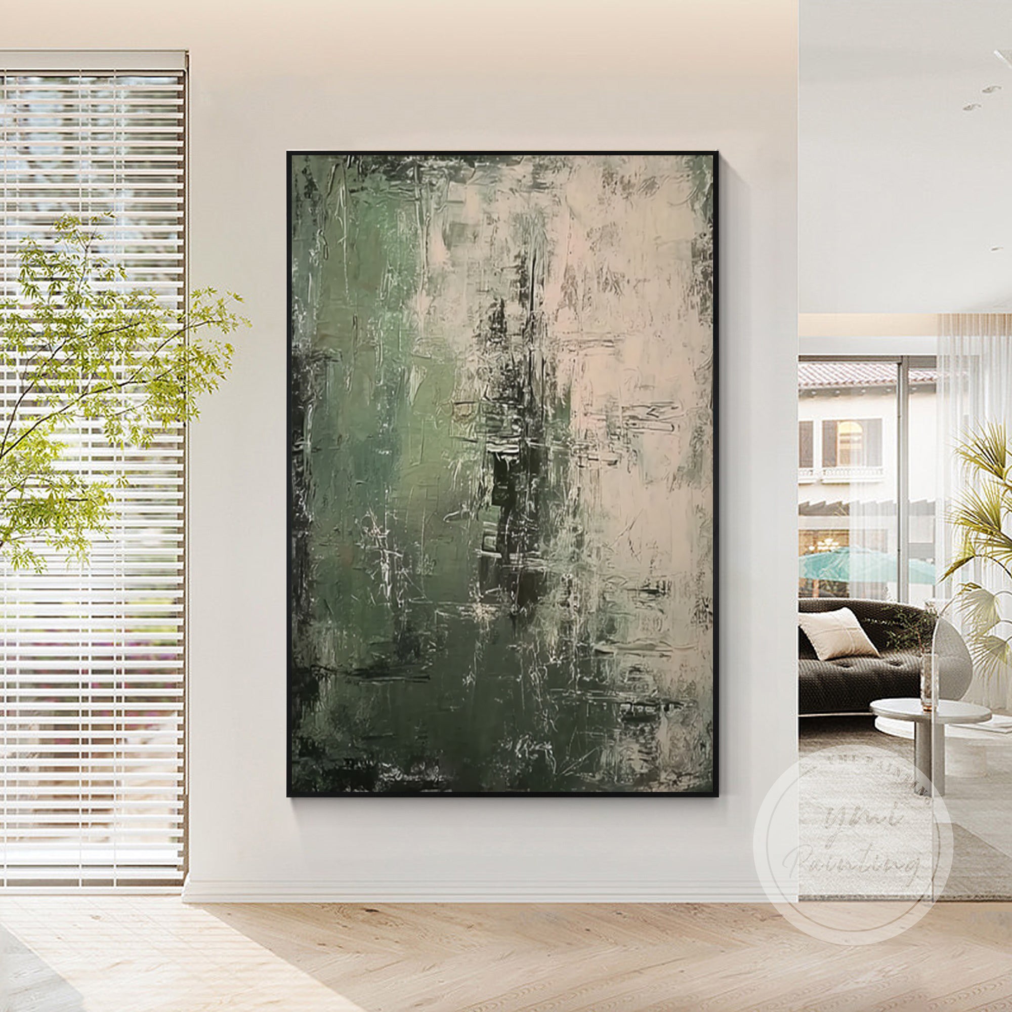 Arte de parede abstrata_YX0802