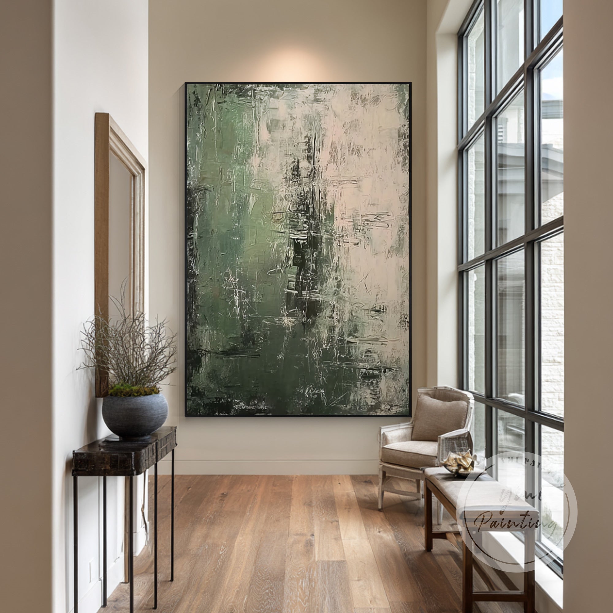 Arte de parede abstrata_YX0802