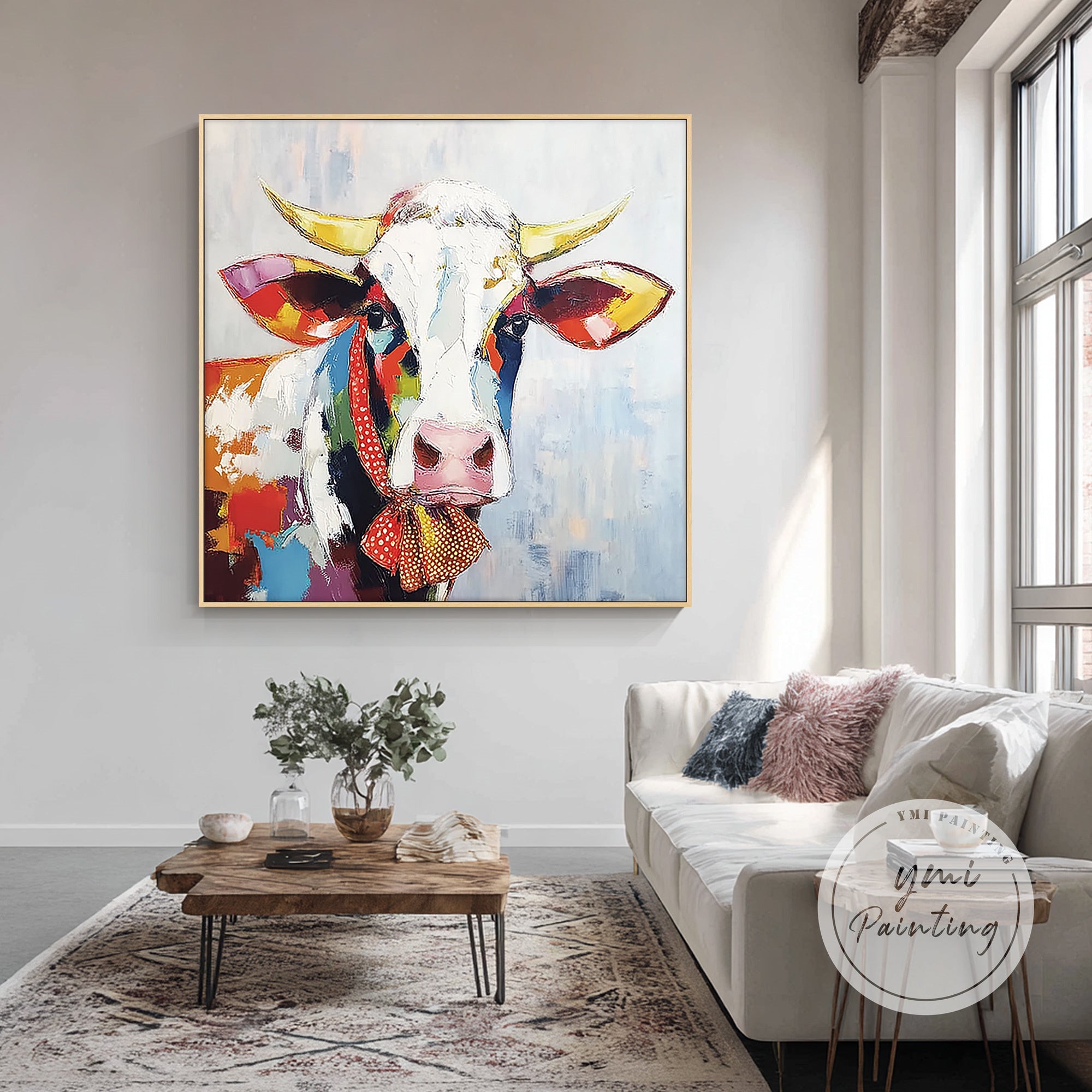 Arte della mucca #YAN053