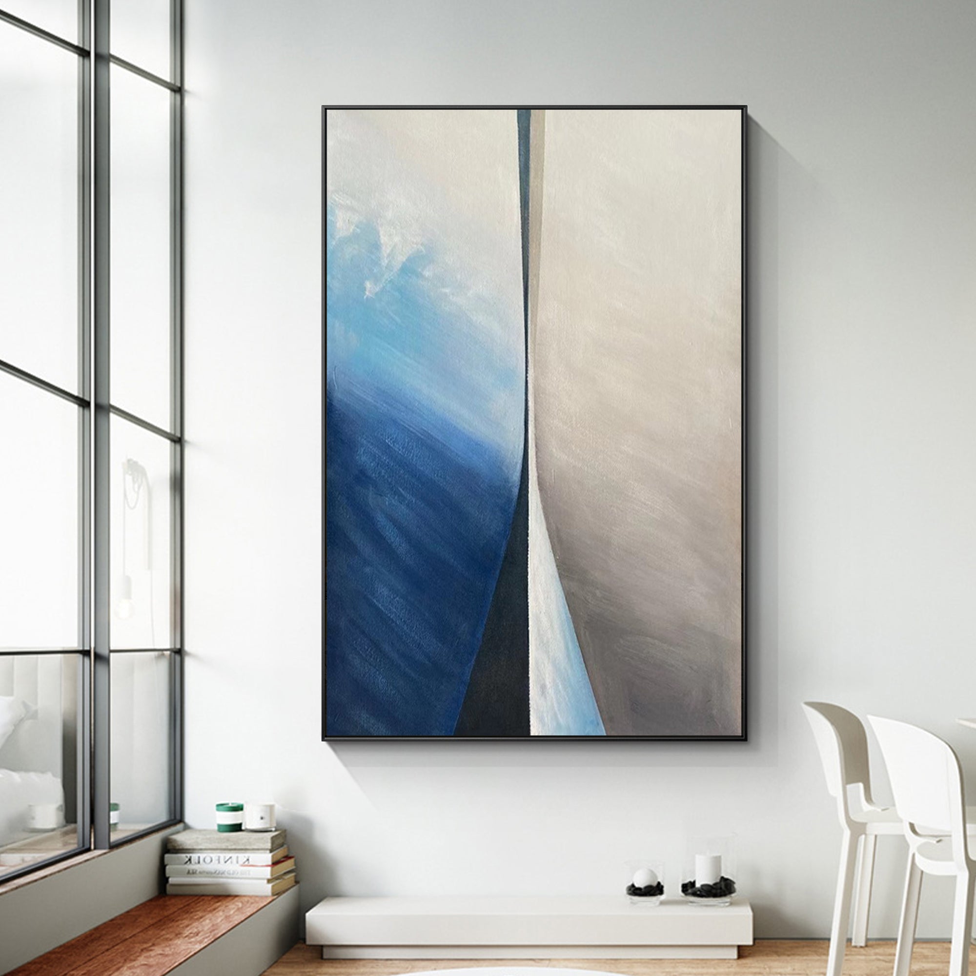 Large Minimalist Abstract Canvas