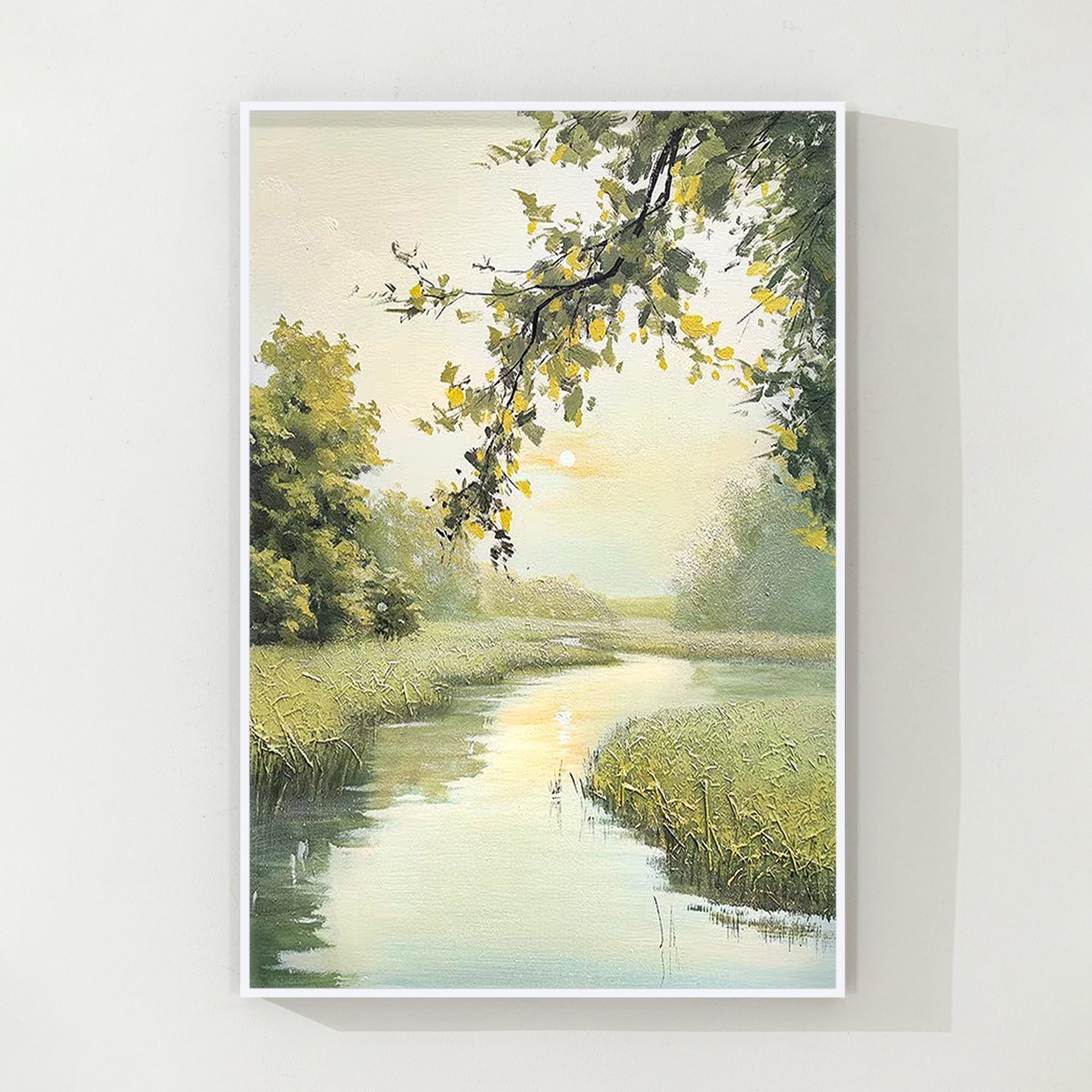 منظر طبيعي على ضفاف النهر #CLS018