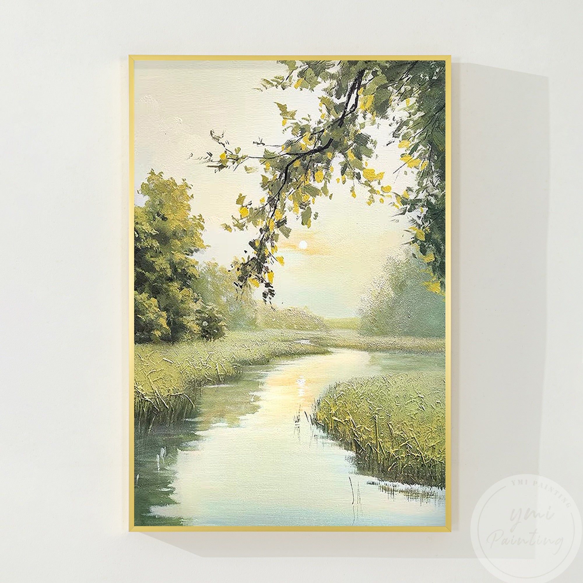 منظر طبيعي على ضفاف النهر #CLS018