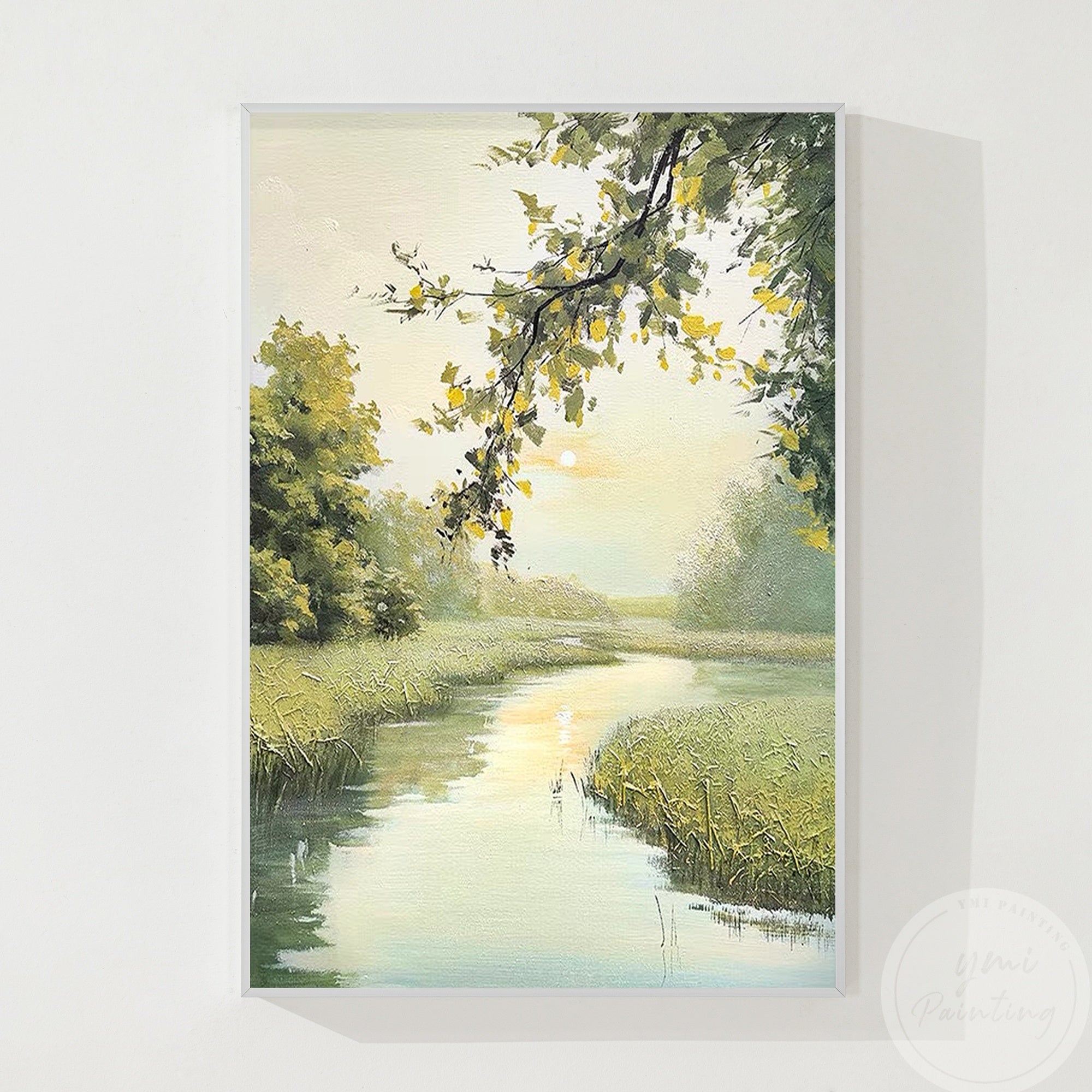 منظر طبيعي على ضفاف النهر #CLS018