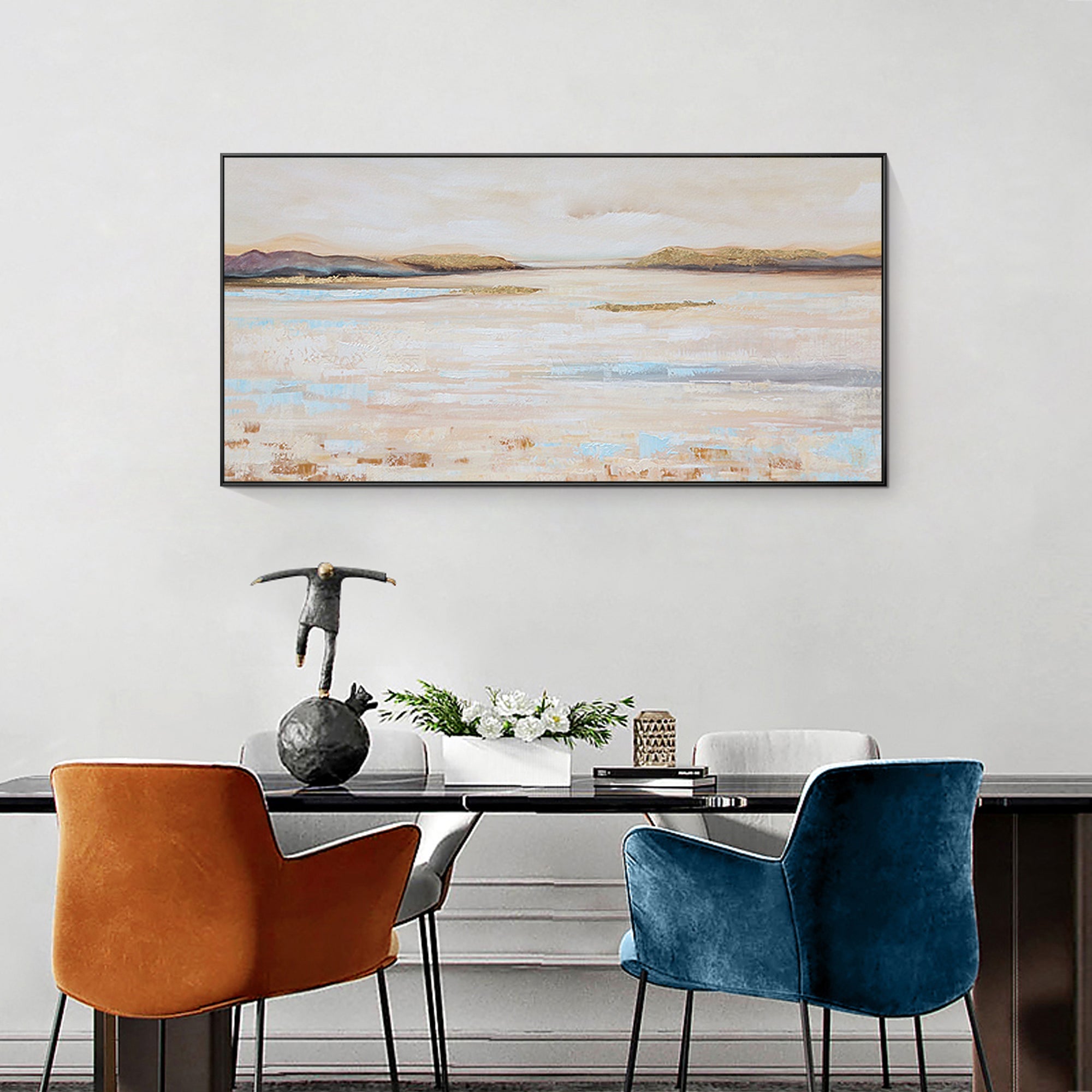 Minimalist Abstract Landscape Wall Art of Ymipainting