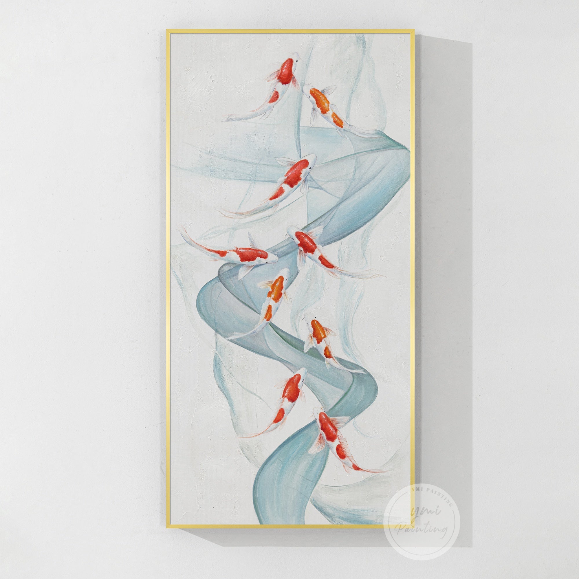 Koi Fish Art #CAN030