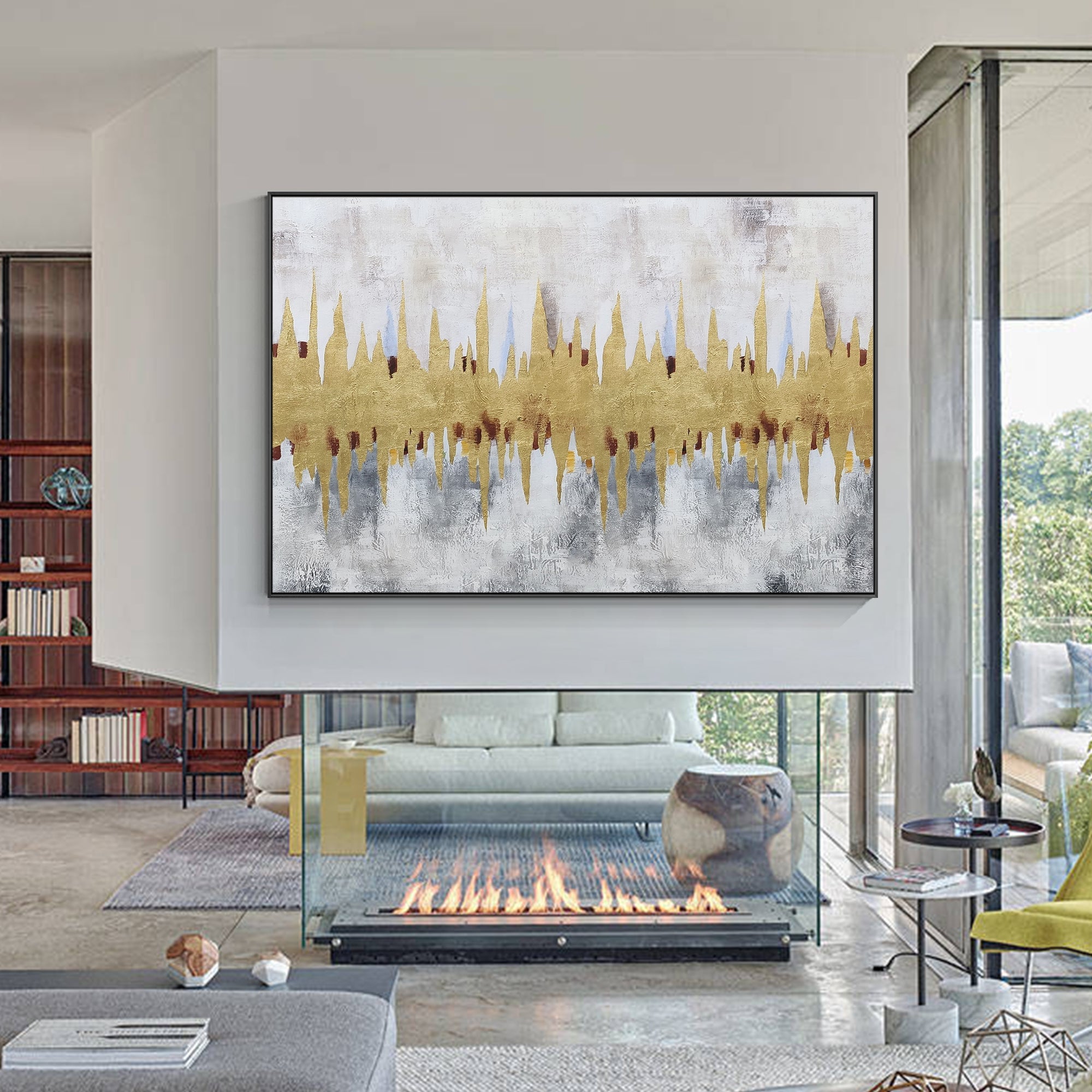 Gold Leaf Art #YMA0110