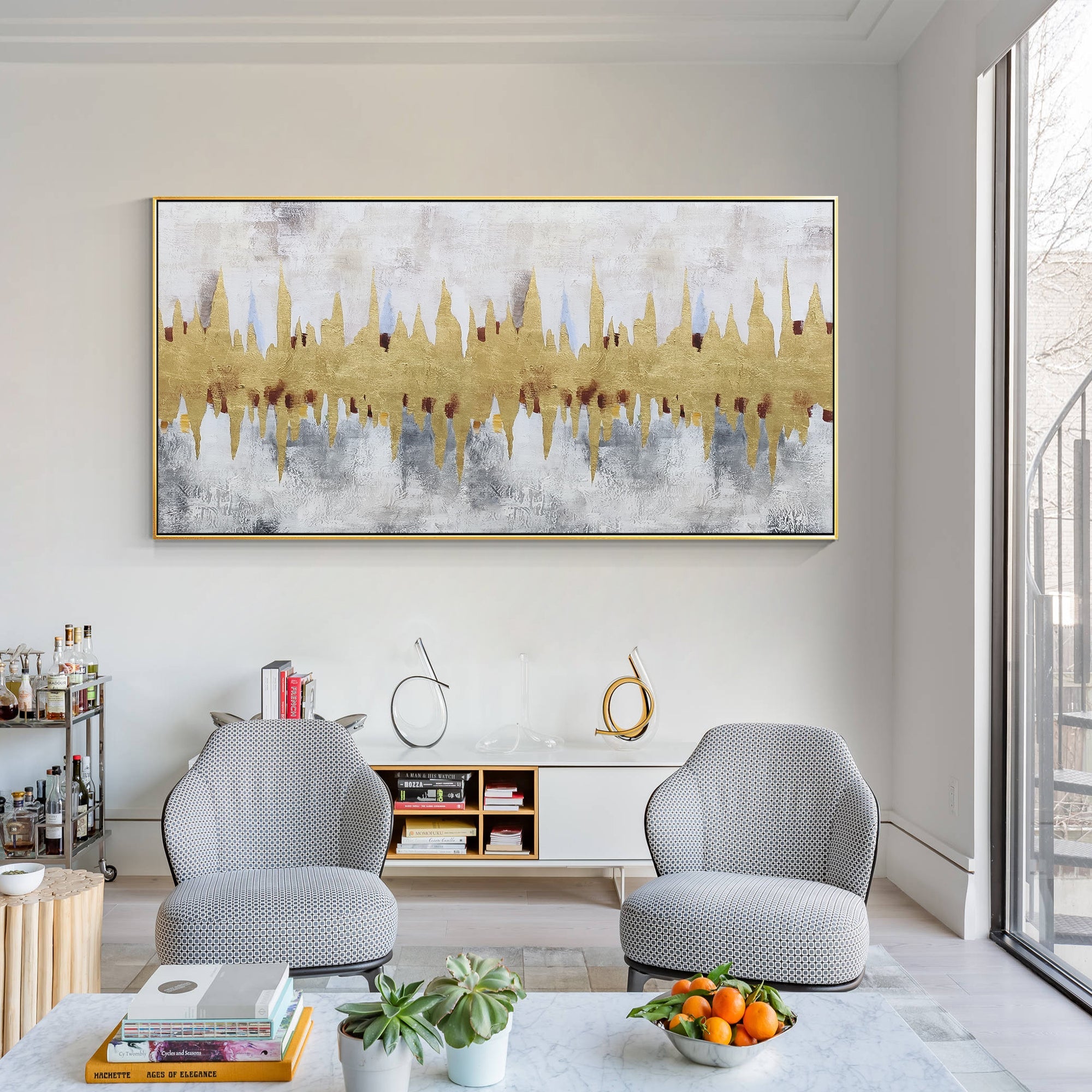 Gold Leaf Art #YMA0110