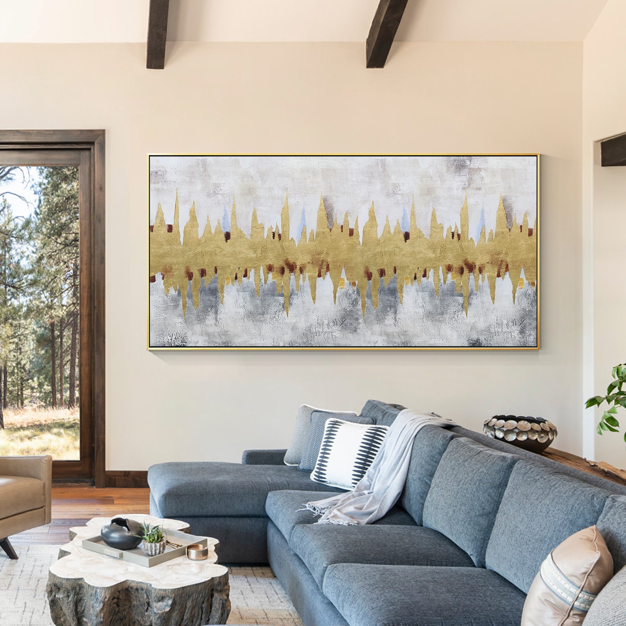 Gold Leaf Art #YMA0110