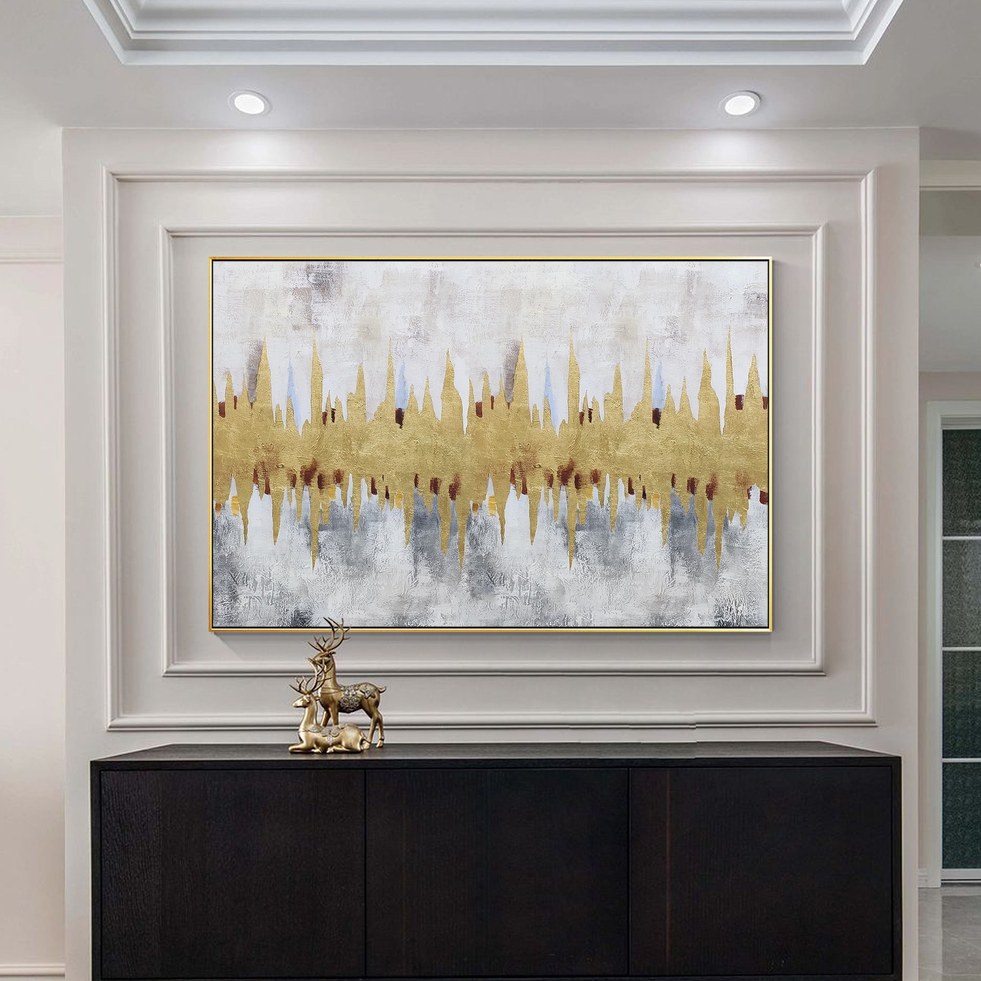 Gold Leaf Art #YMA0110