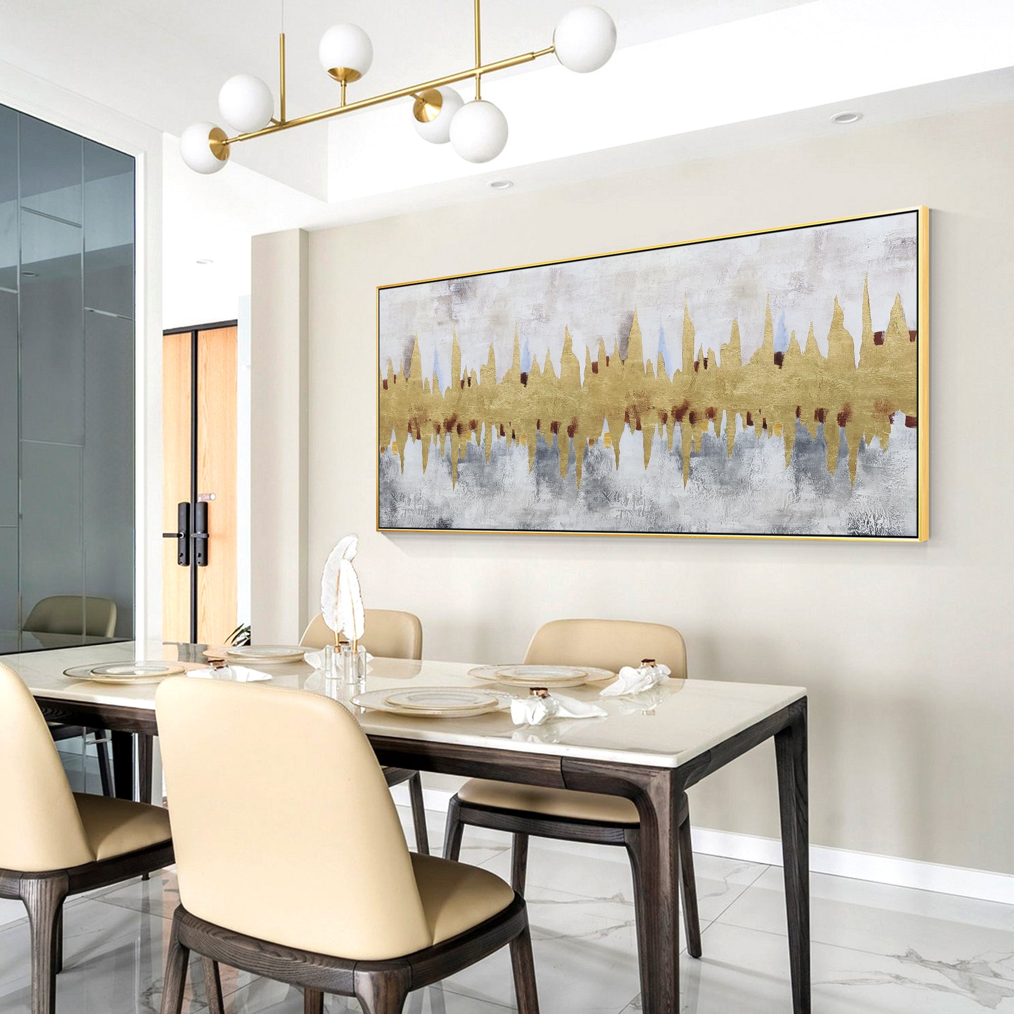 Gold Leaf Art #YMA0110