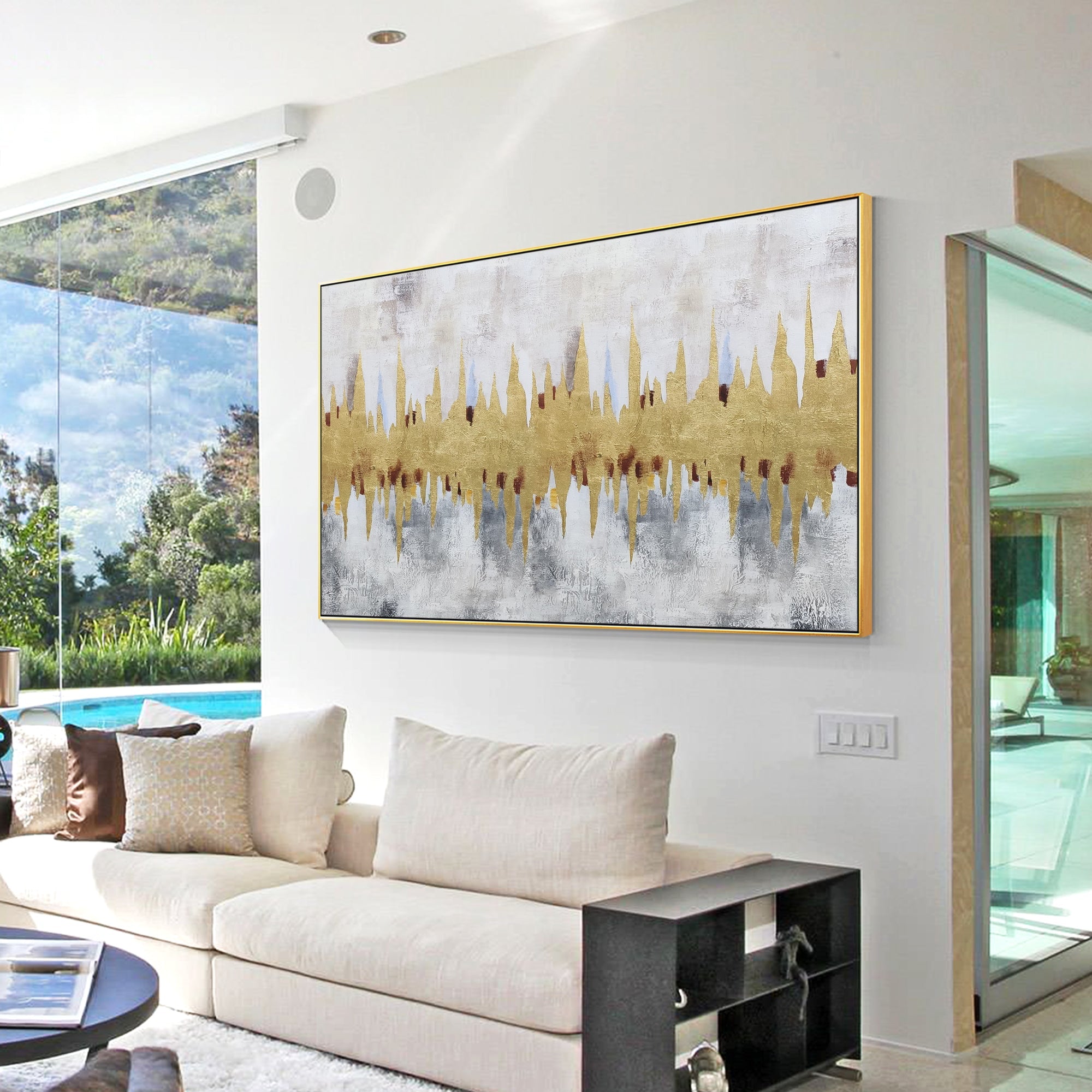 Gold Leaf Art #YMA0110