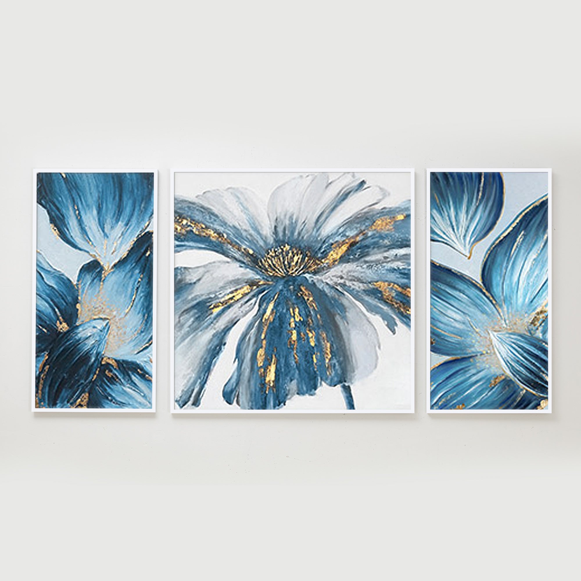 Set of 3 Flower Wall Art #YMA011