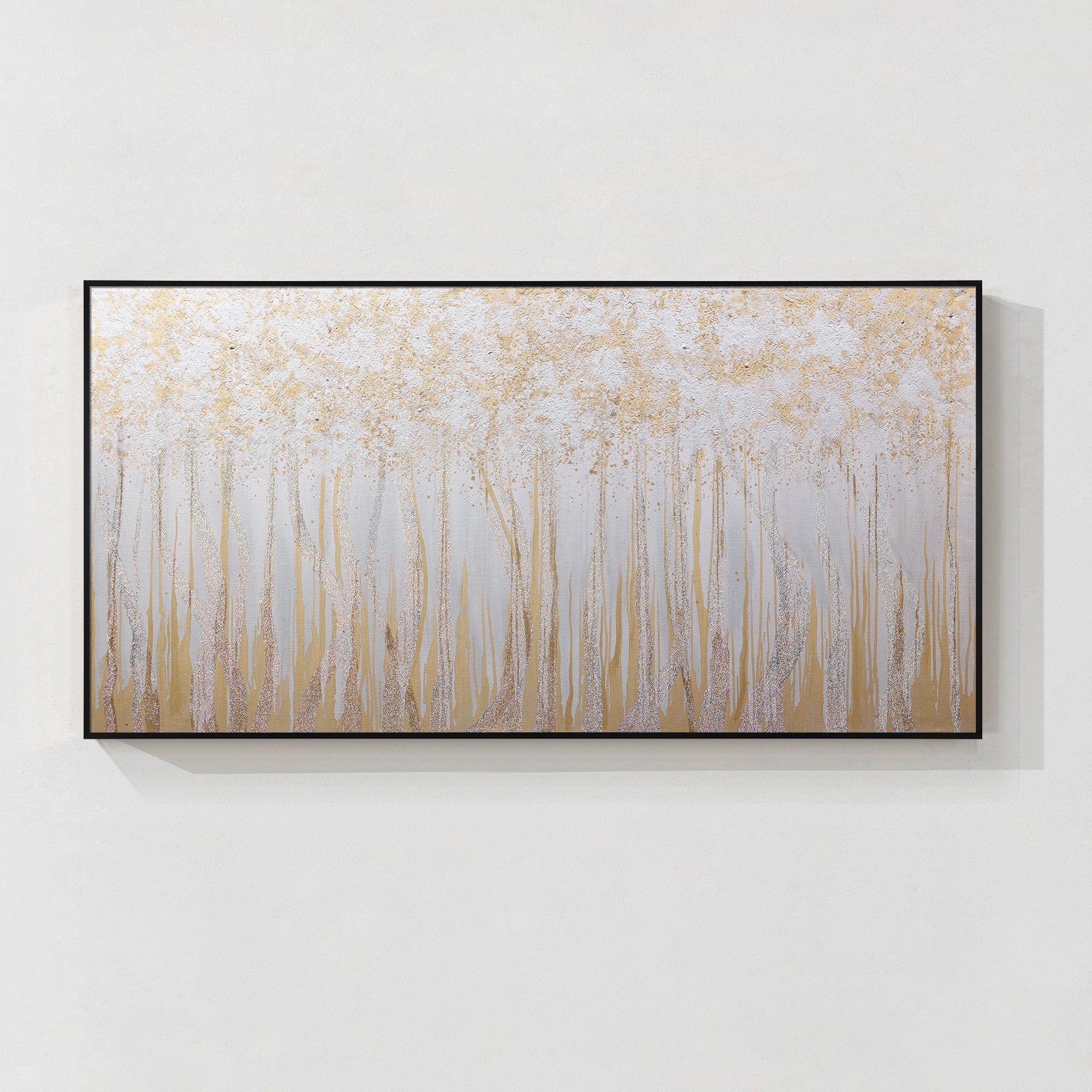 Goldglitzer-Wandkunst #YMA0135