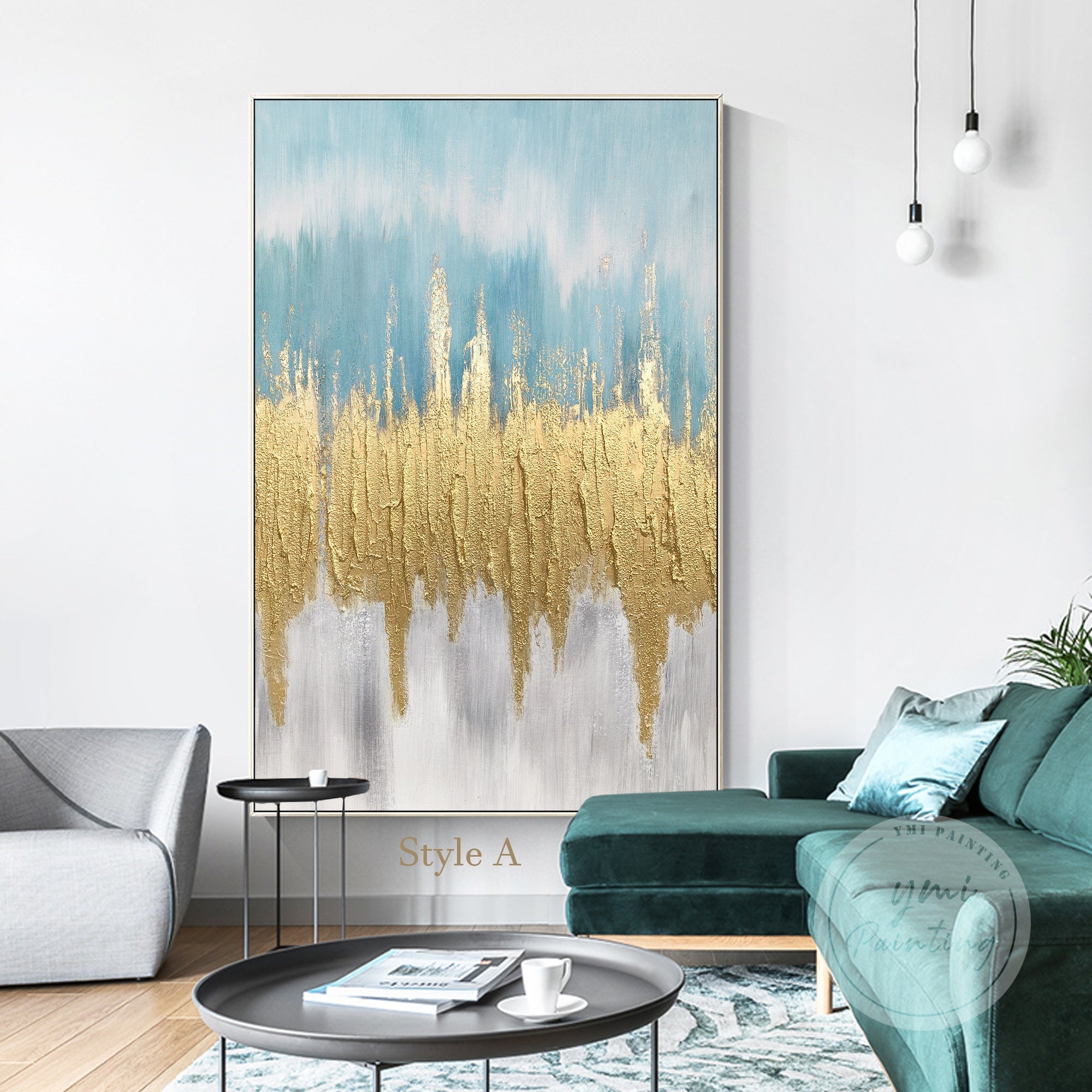arte de paisaje beige