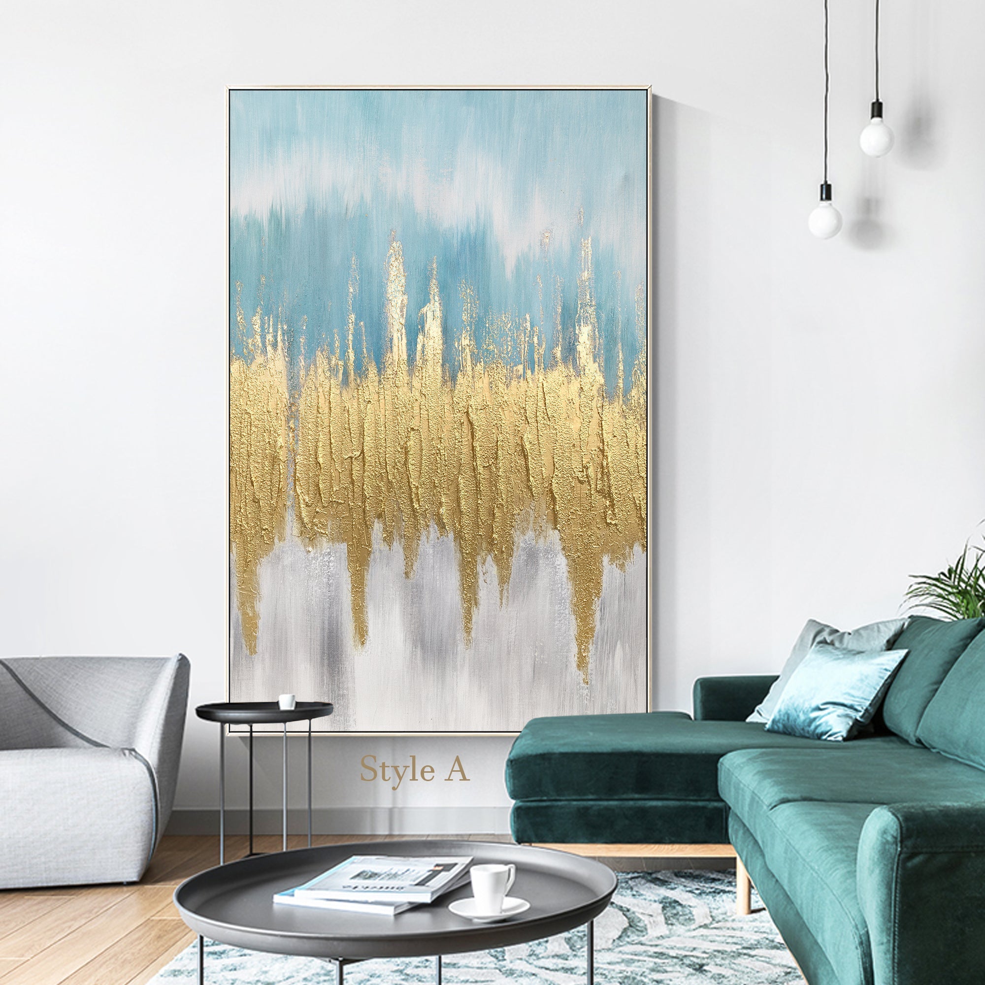 Gold Leaf Art #YMA0136
