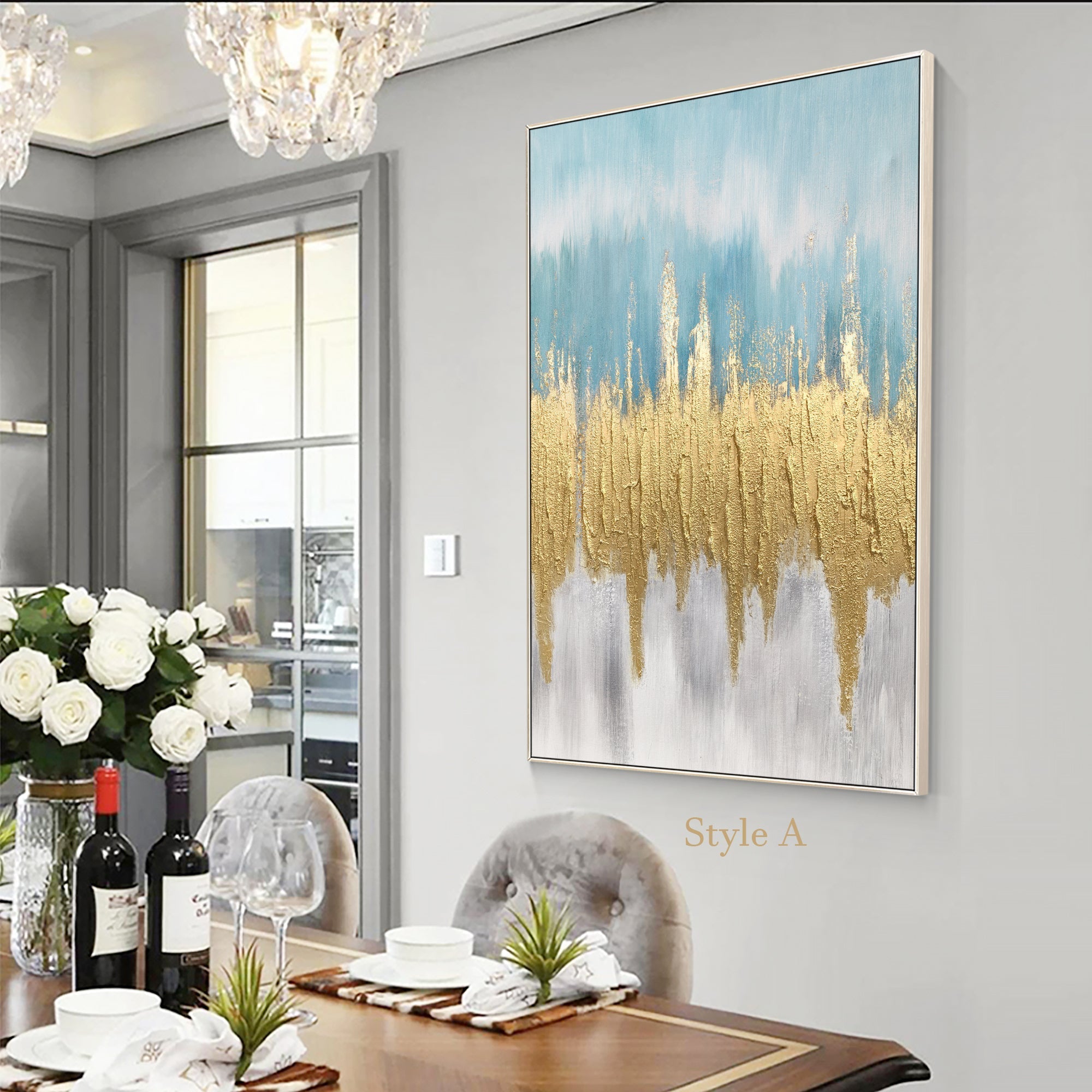 Gold Leaf Art #YMA0136