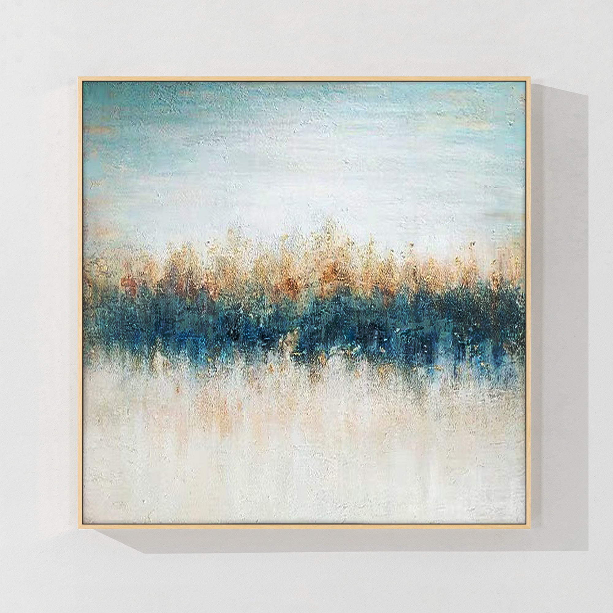 Blue Abstract Wall Art #YMA0194