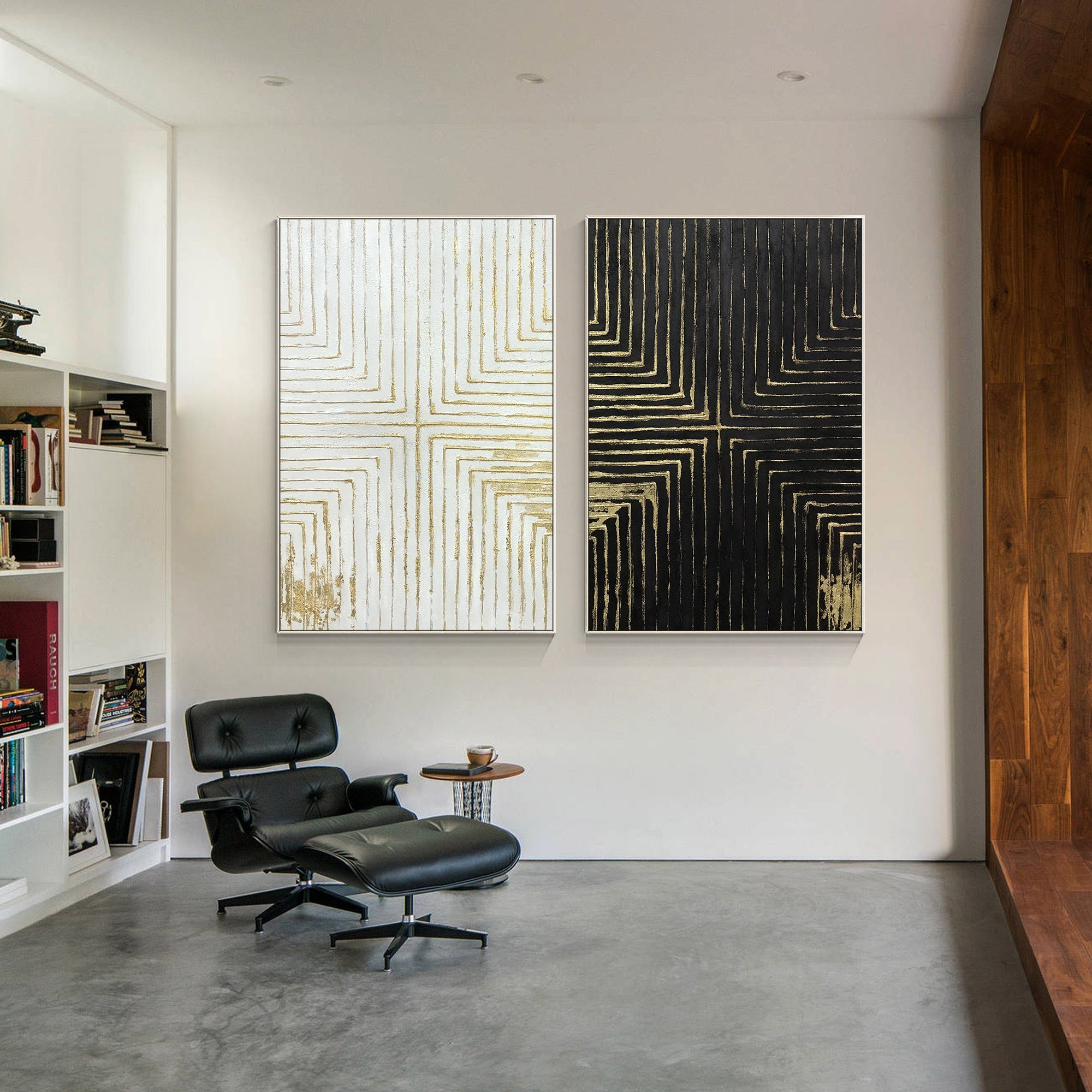 Set of 2 Texture Wall Art #YMA0206