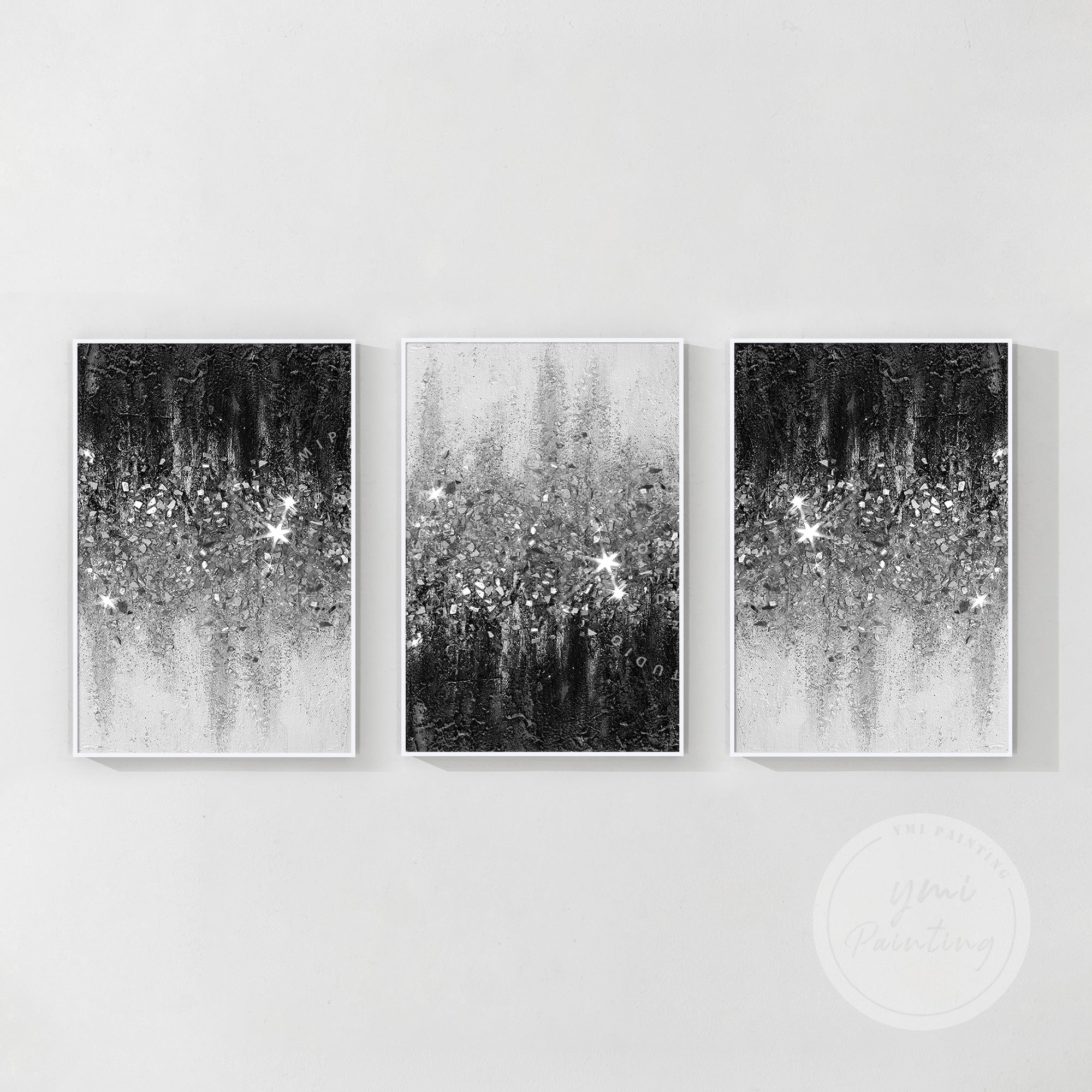 Crushed Glass Art #YMA0299