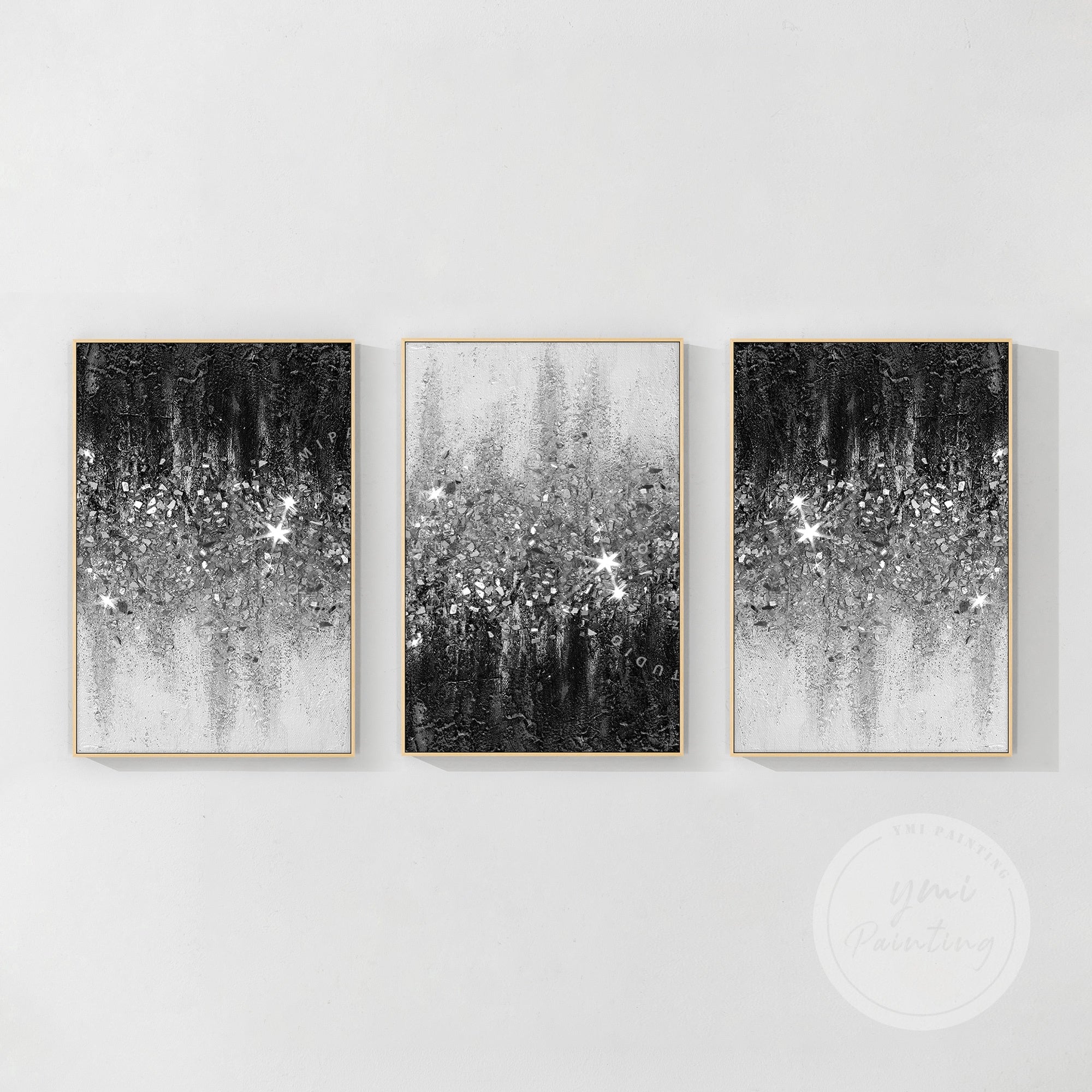 Crushed Glass Art #YMA0299