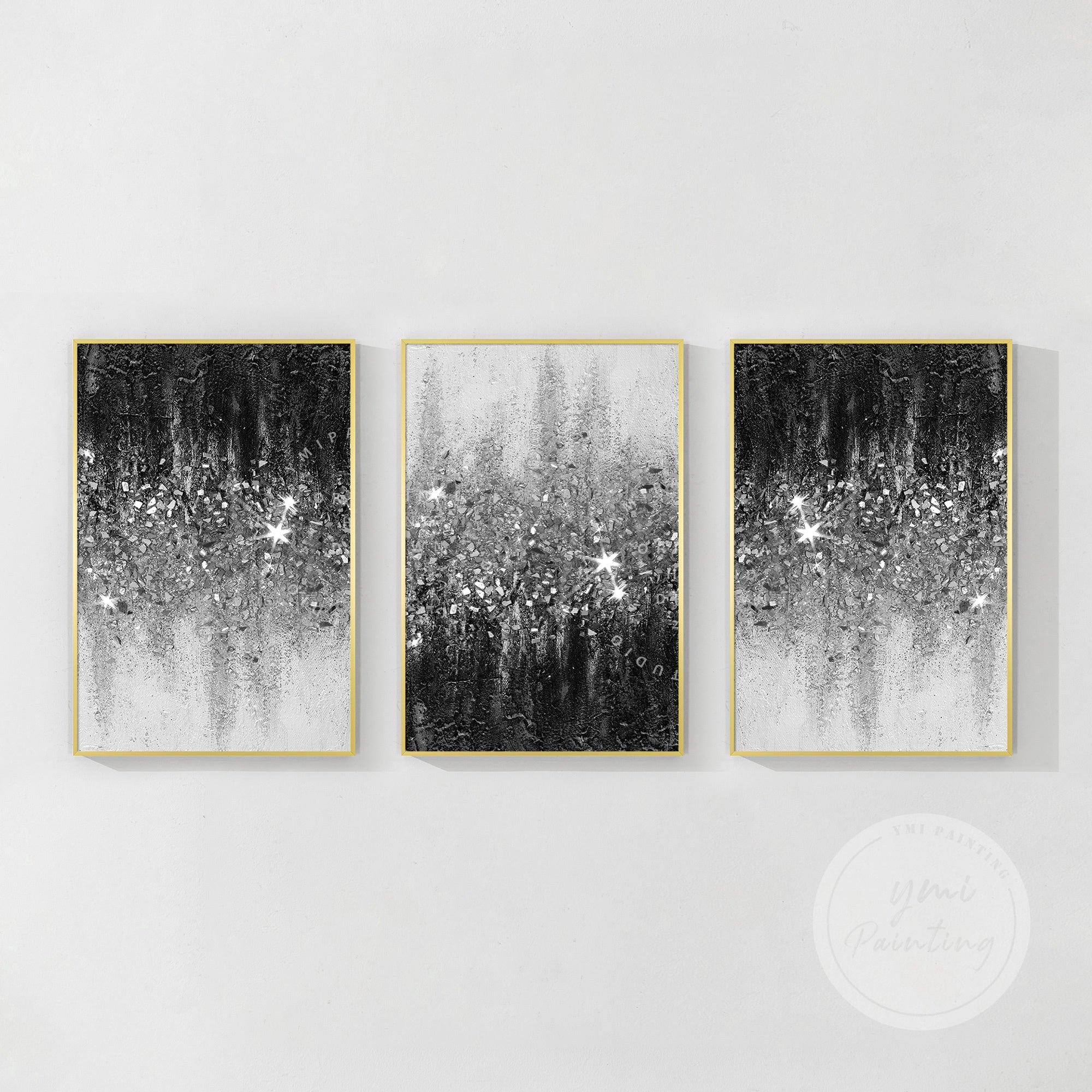 Crushed Glass Art #YMA0299