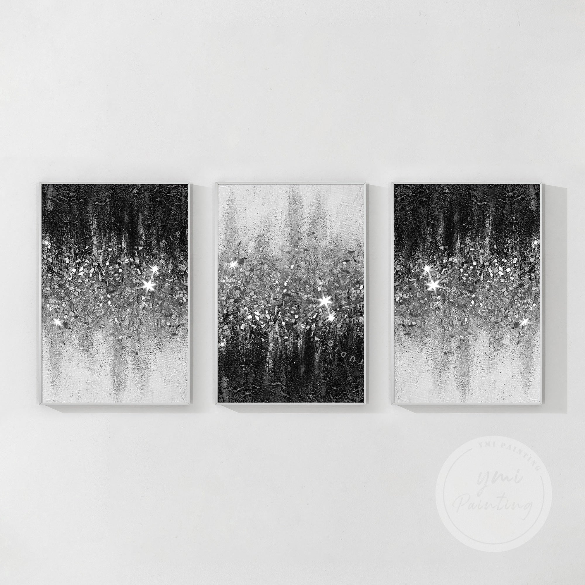 Crushed Glass Art #YMA0299