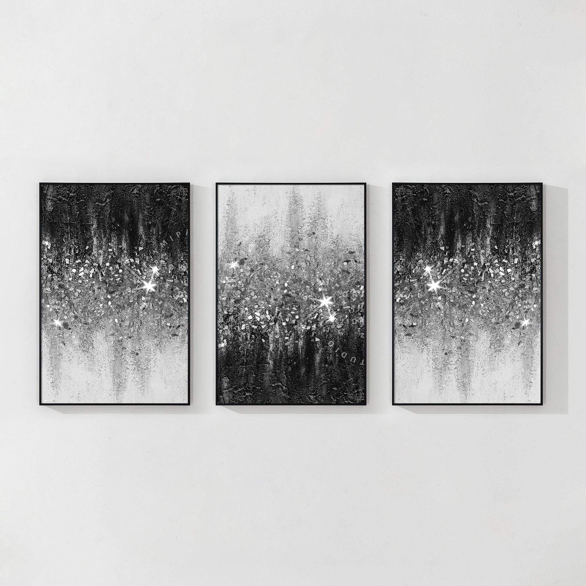 Crushed Glass Art #YMA0299