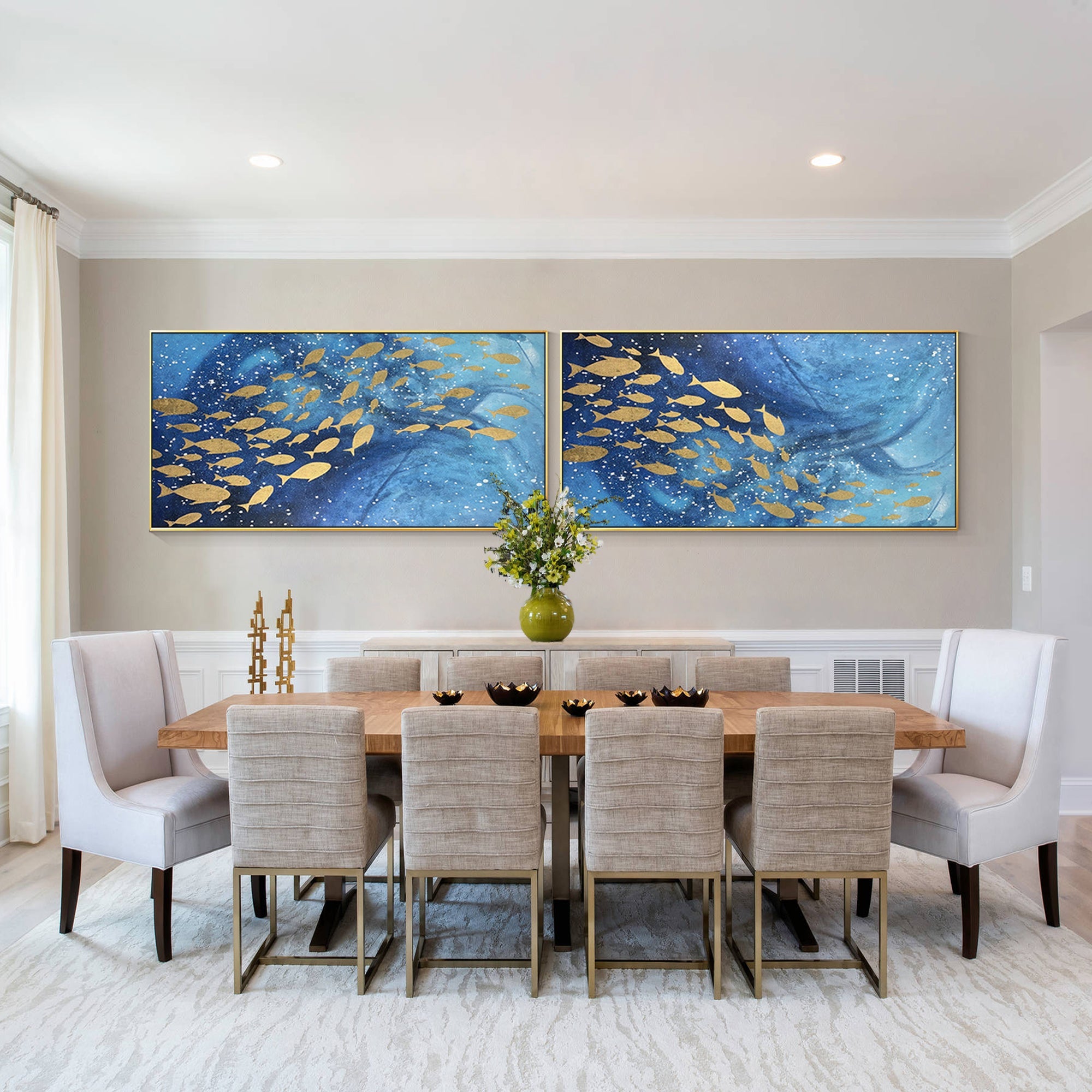 مجموعة من 2 فن السمك #YMA0231