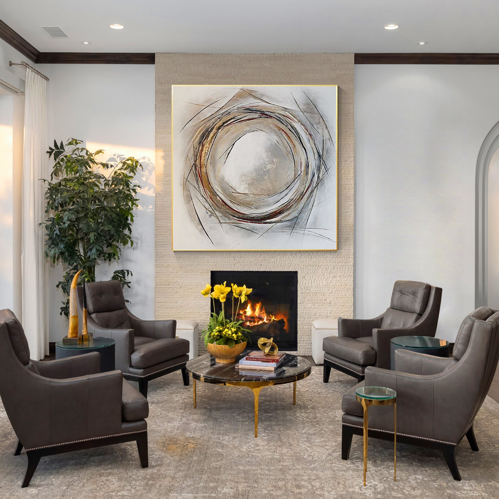 Minimalist Circlr Line Art #YMA0273