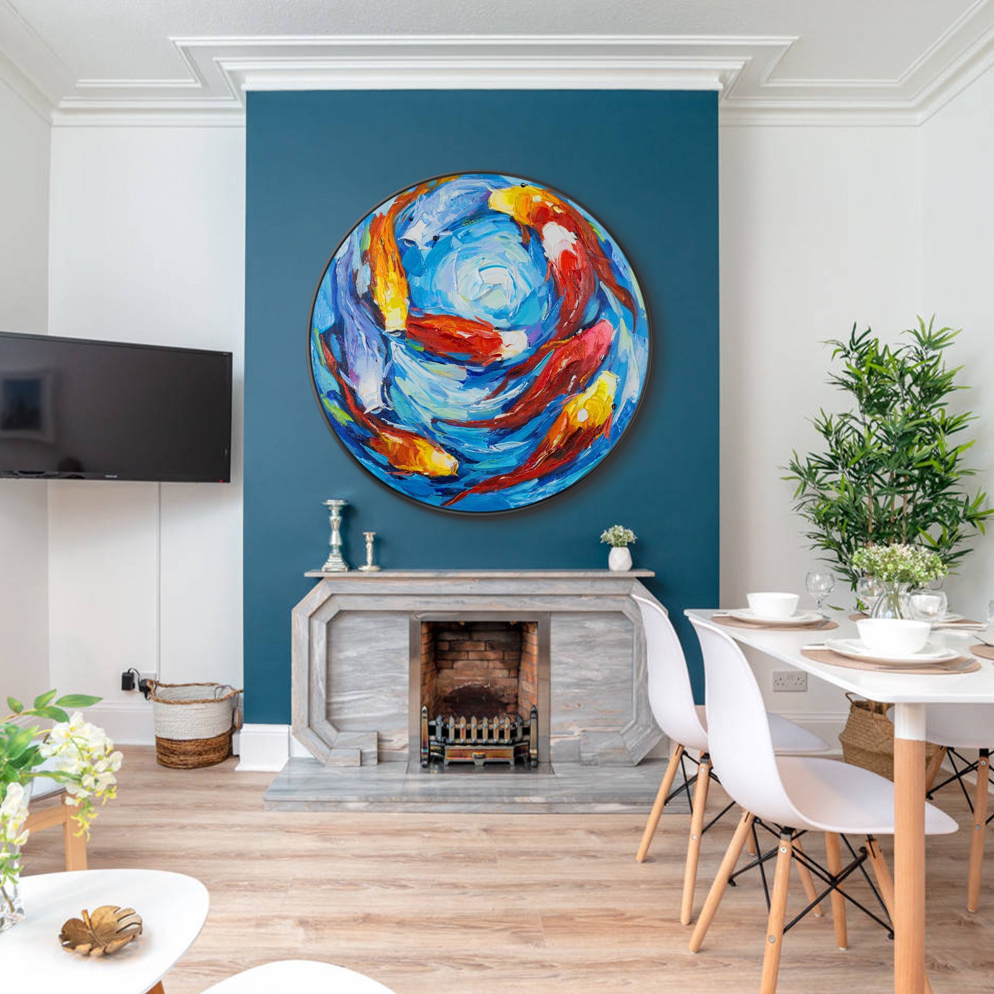 9 Koi-Fische #CAN017