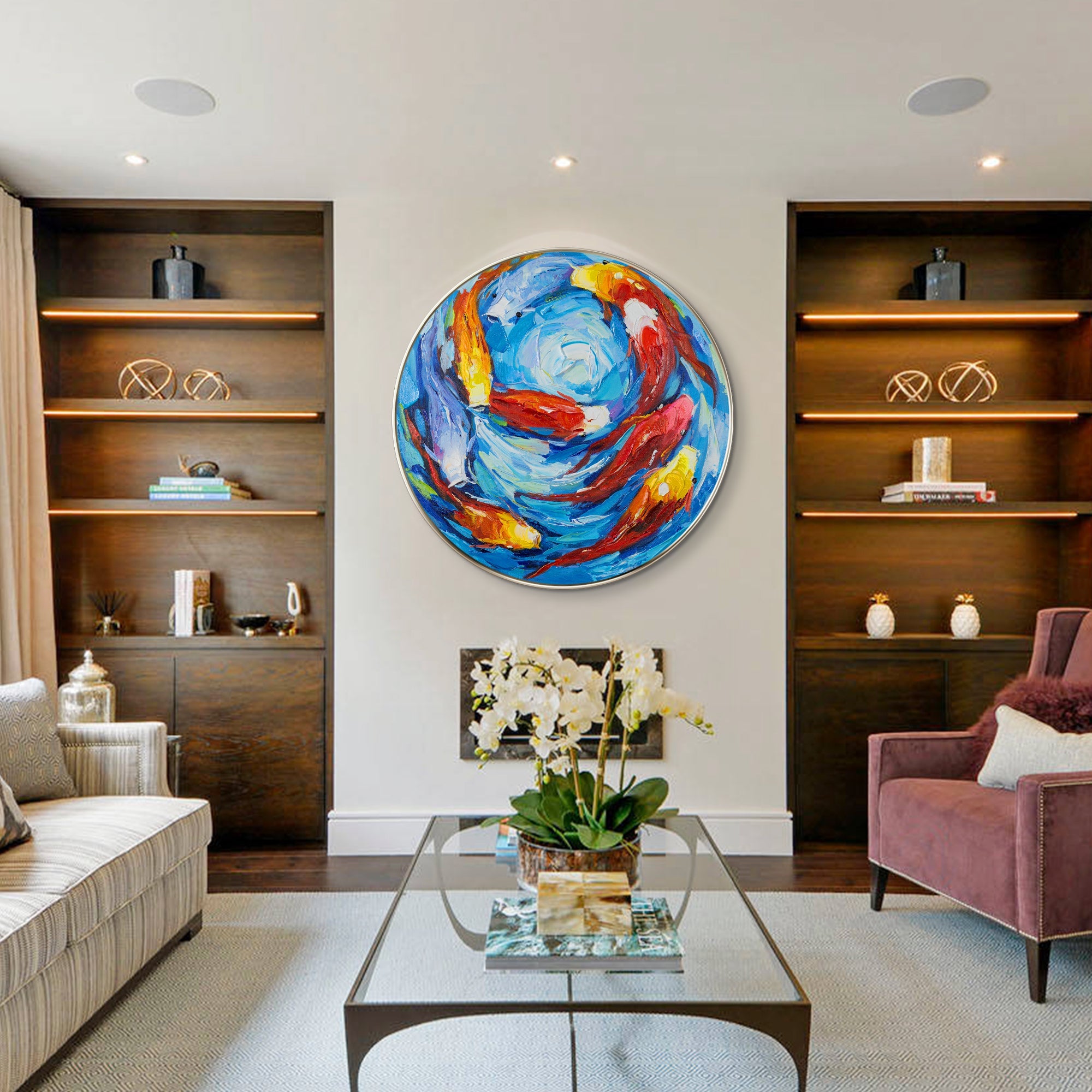 9 Koi-Fische #CAN017