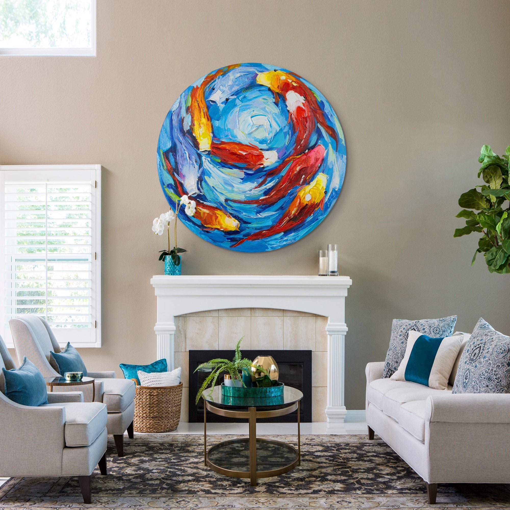 9 Koi-Fische #CAN017