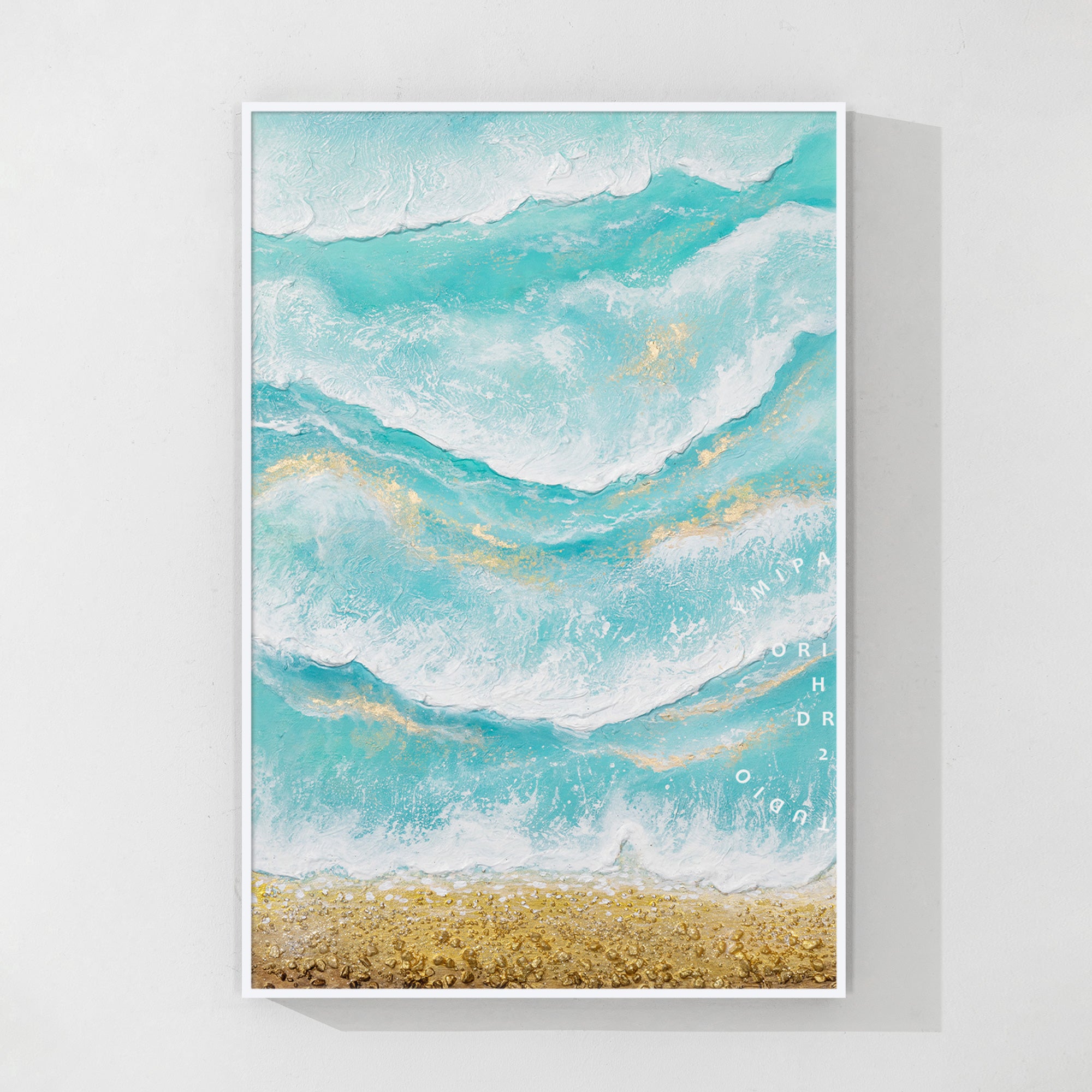 arte de paisaje beige